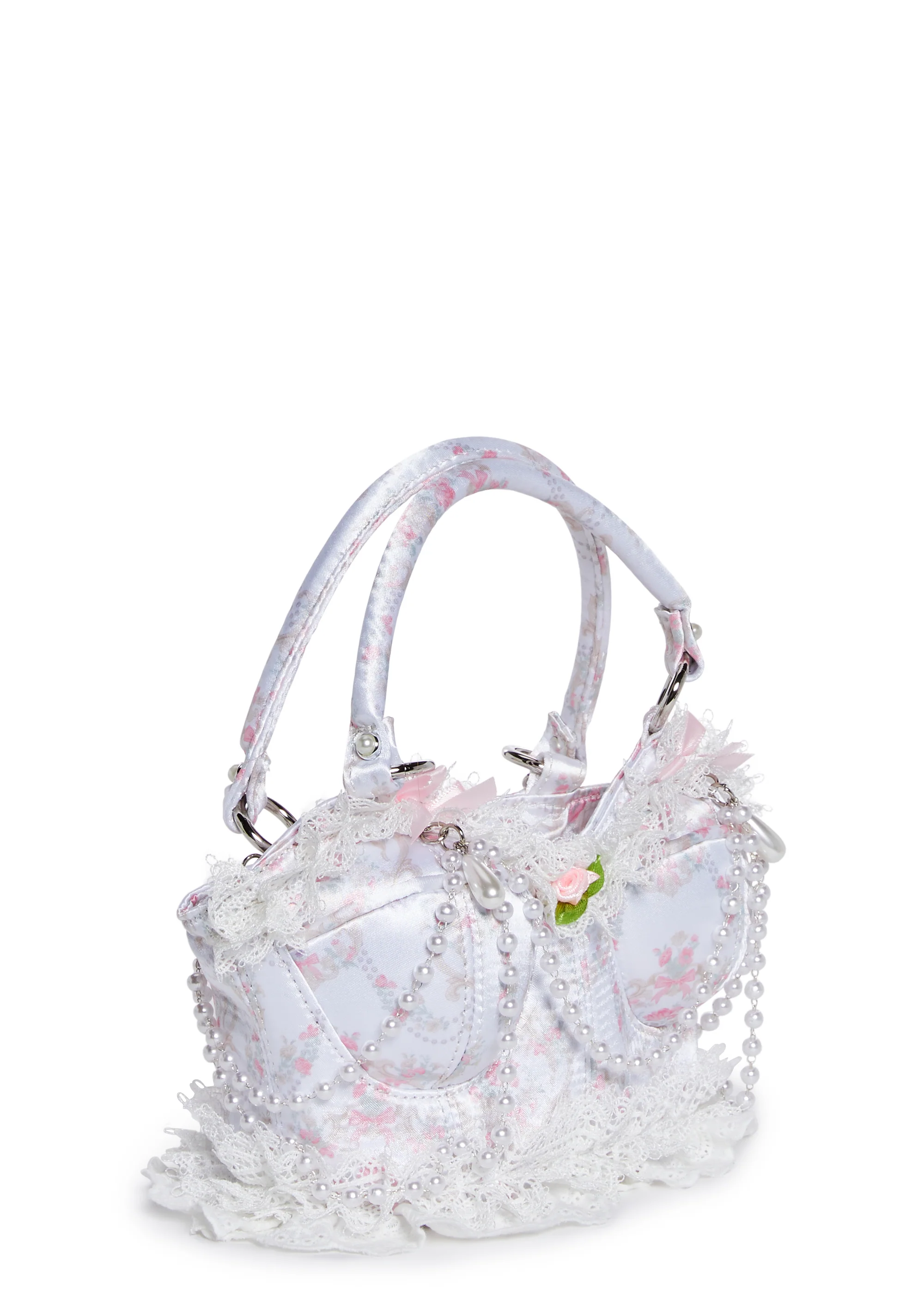 Debutante Bustier Handbag - Floral - Image 4