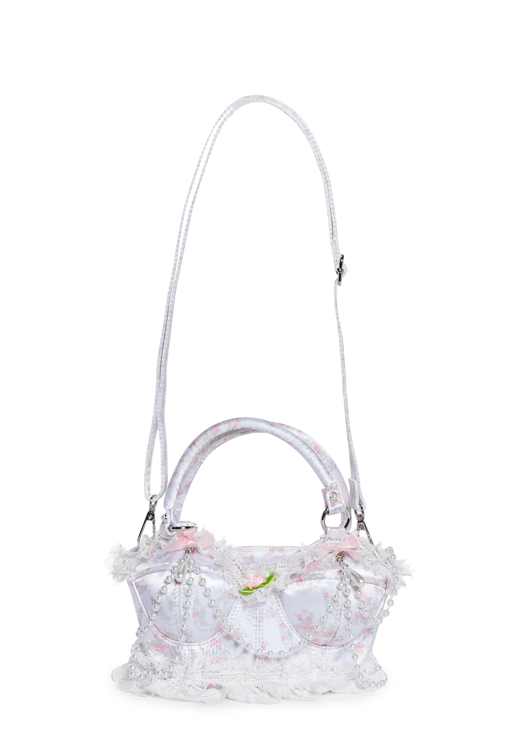 Debutante Bustier Handbag - Floral - Image 6