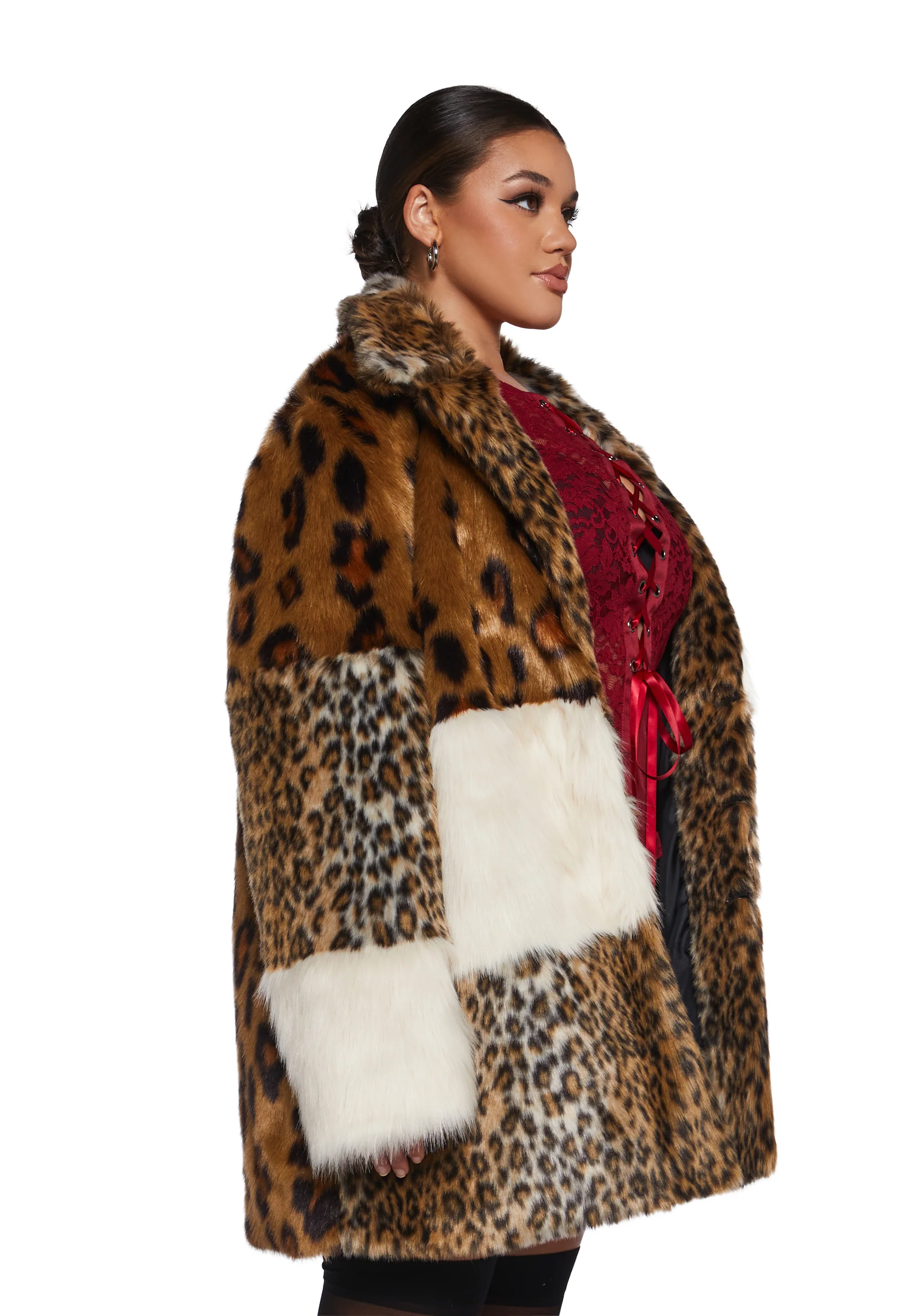 Decadent Glamour Patchwork Coat - Image 13