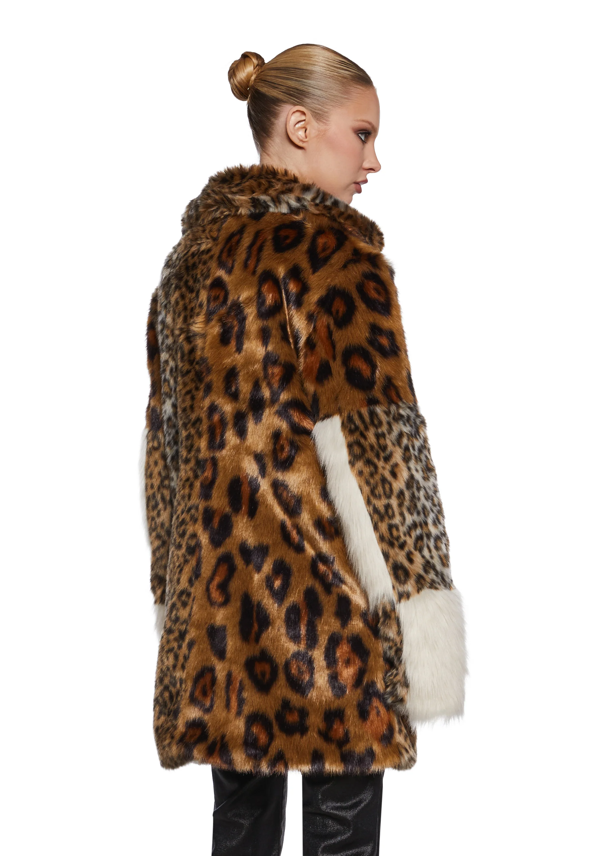 Decadent Glamour Patchwork Coat - Image 5