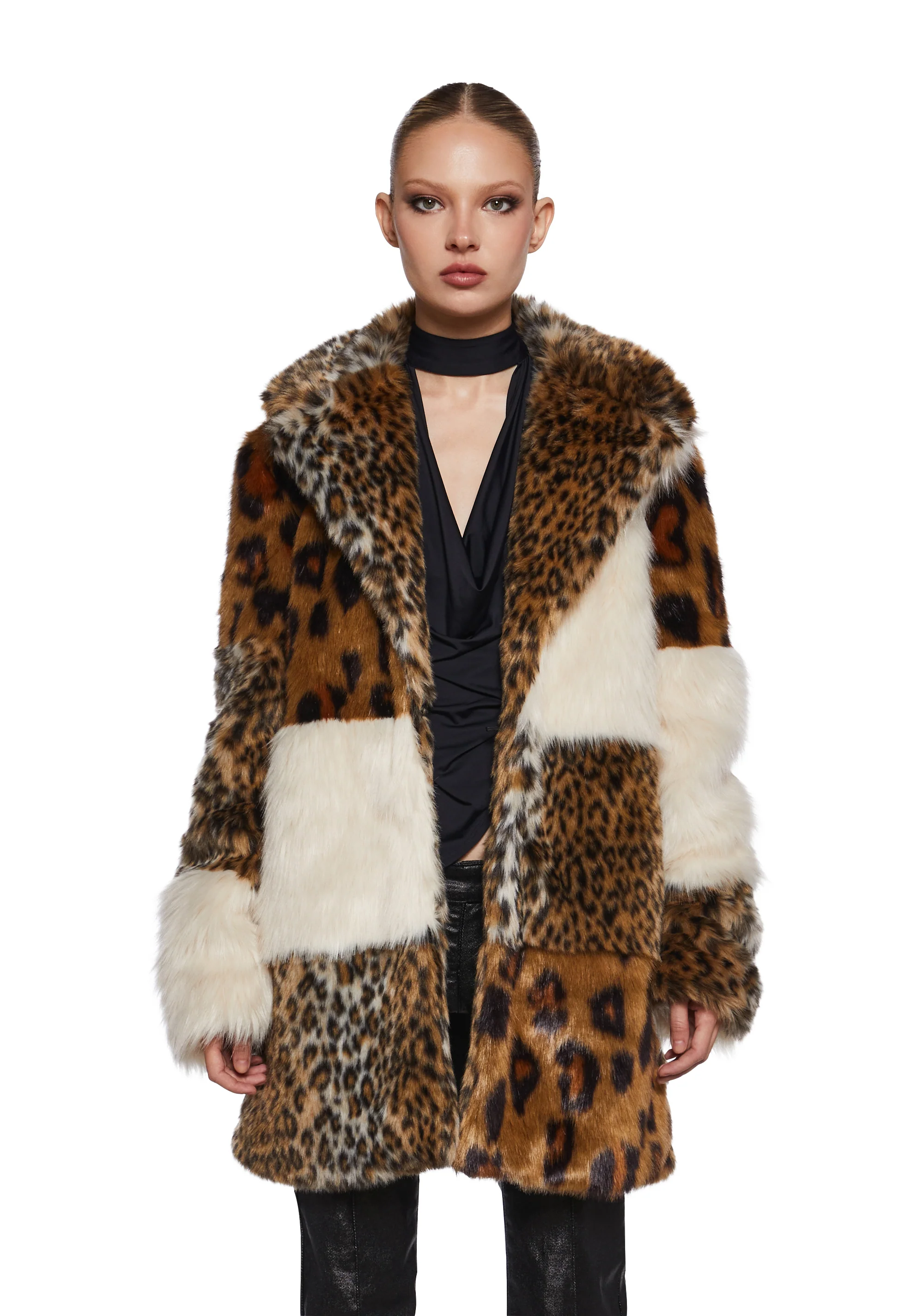 Decadent Glamour Patchwork Coat - Image 6