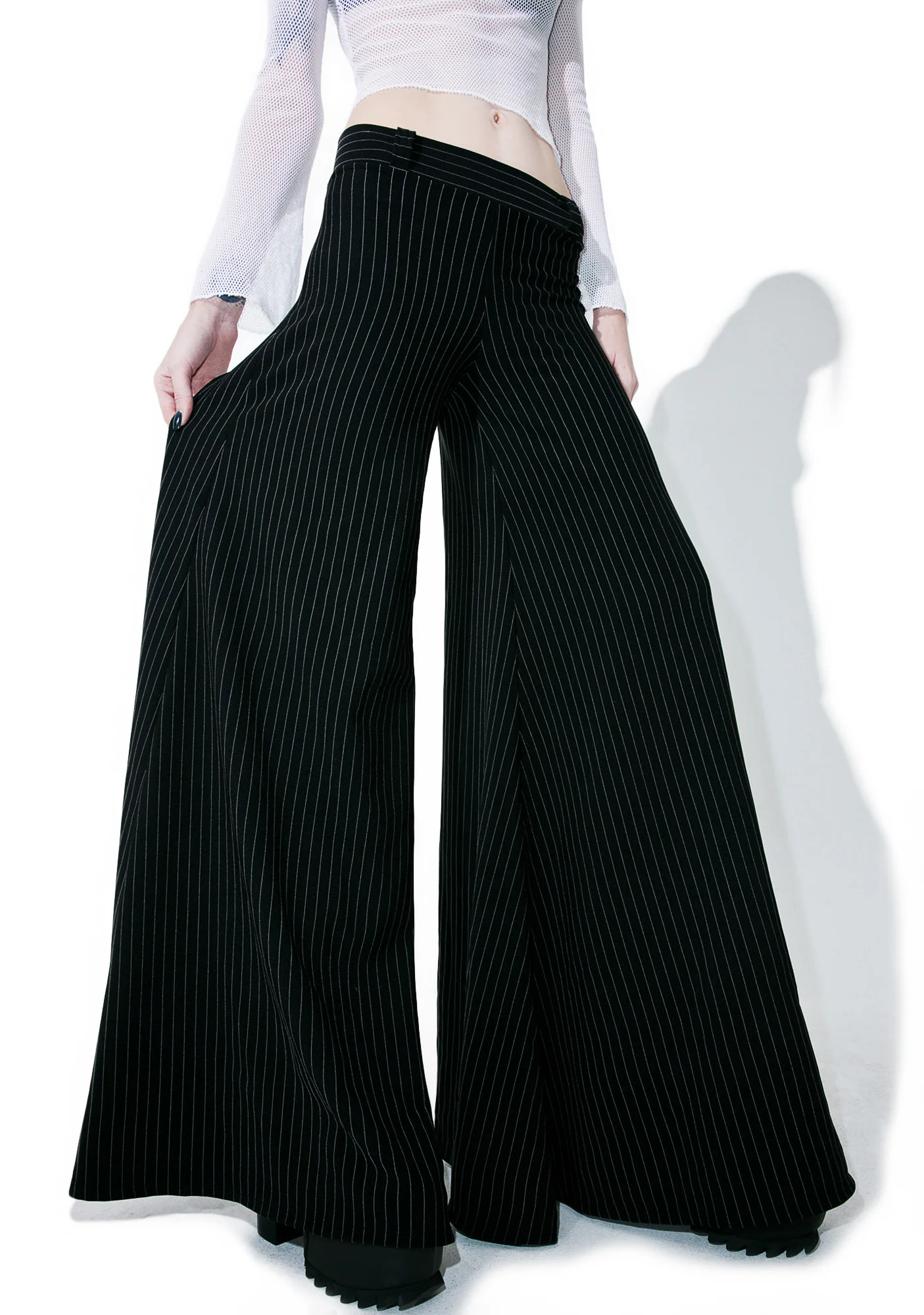 Deep Step Wide Leg Pants - Image 4