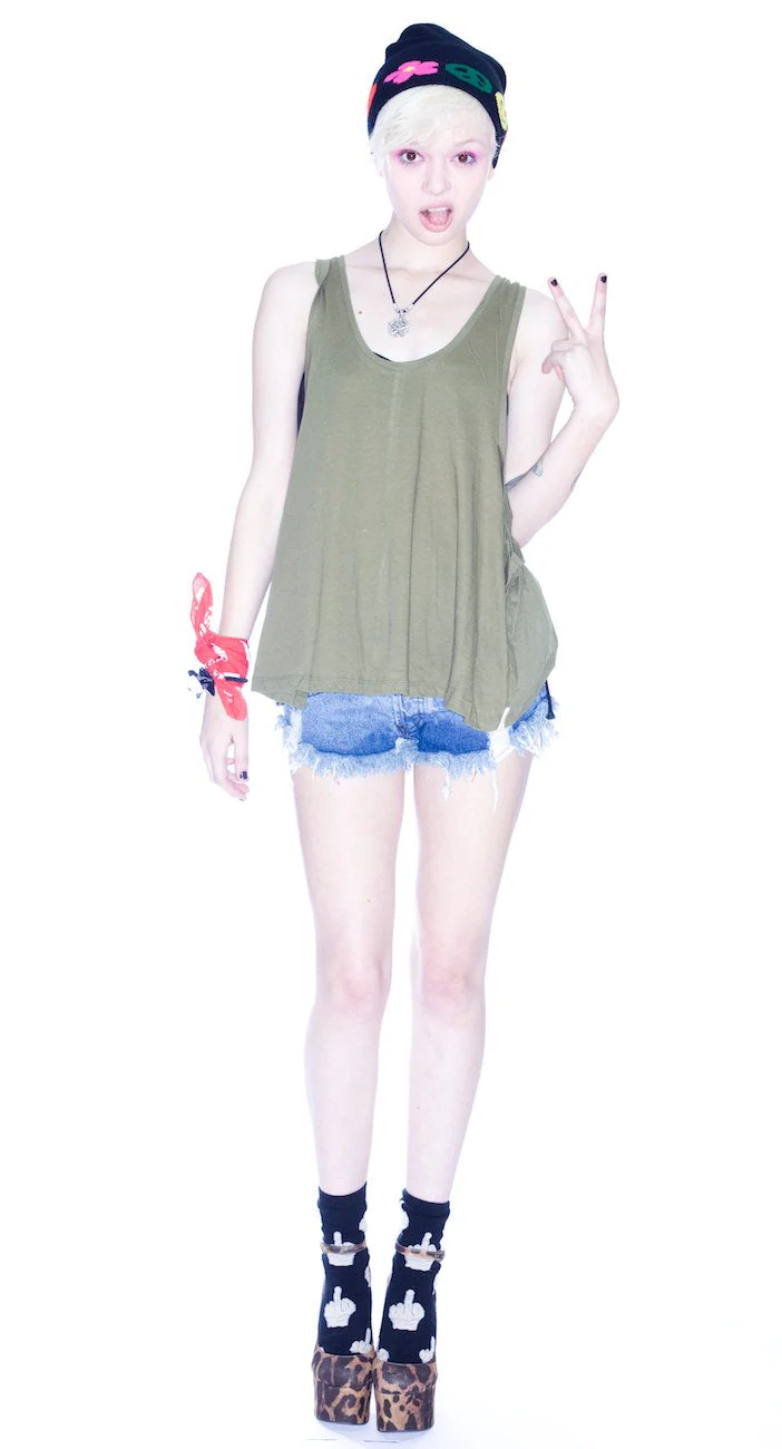 Defender Bowie Tank - White - Image 2