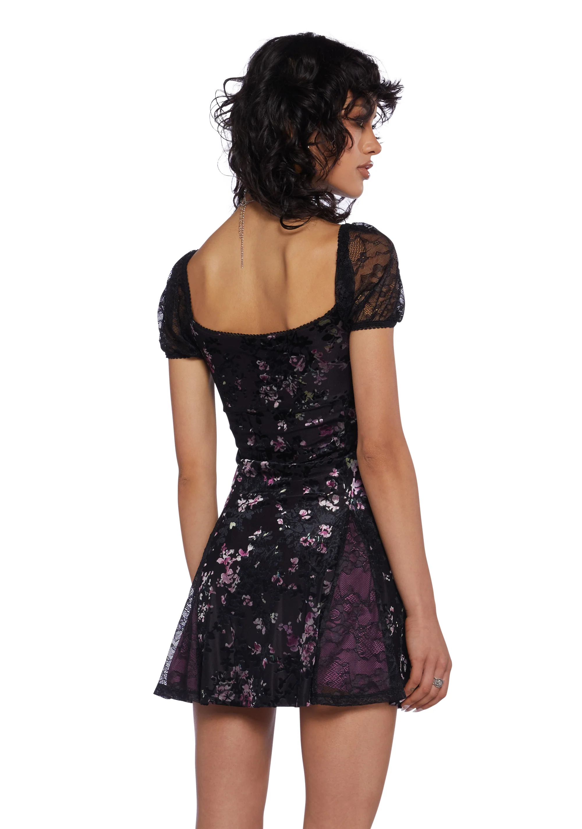 Defiant Love Mini Dress - Purple - Image 4