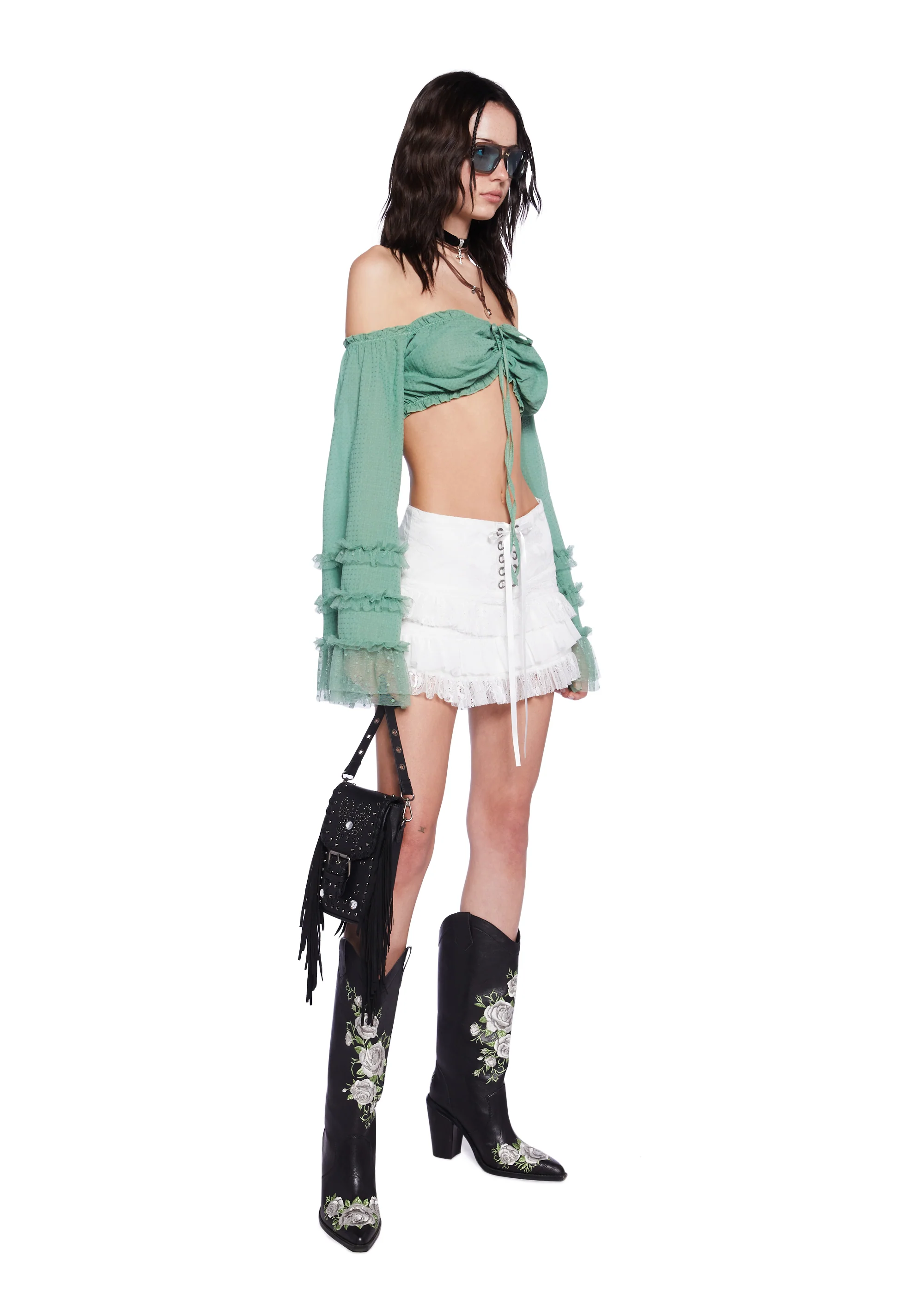 Delicate Daydreamer Mini Skirt - Image 5