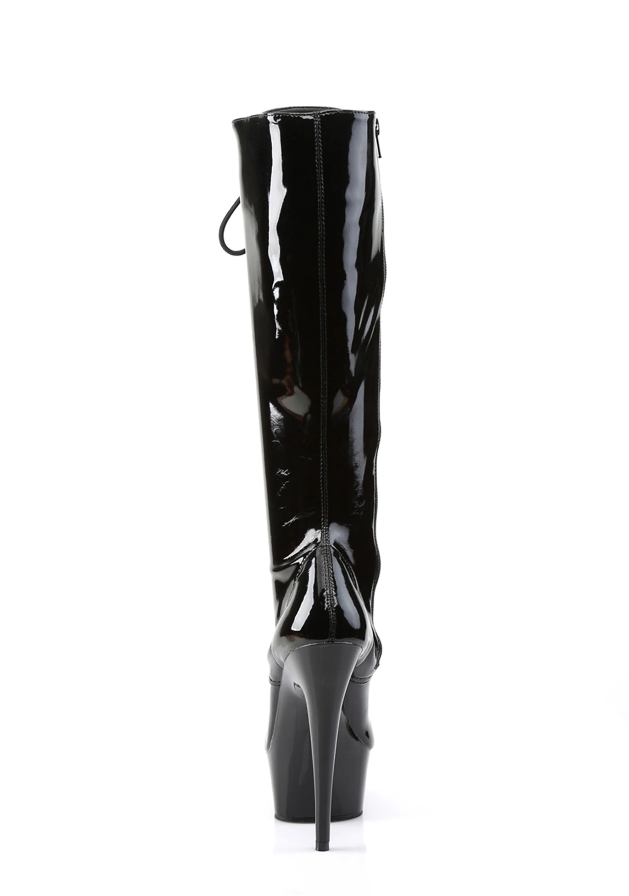 Delight-2023 Platform Knee High Boots-Black - Image 4