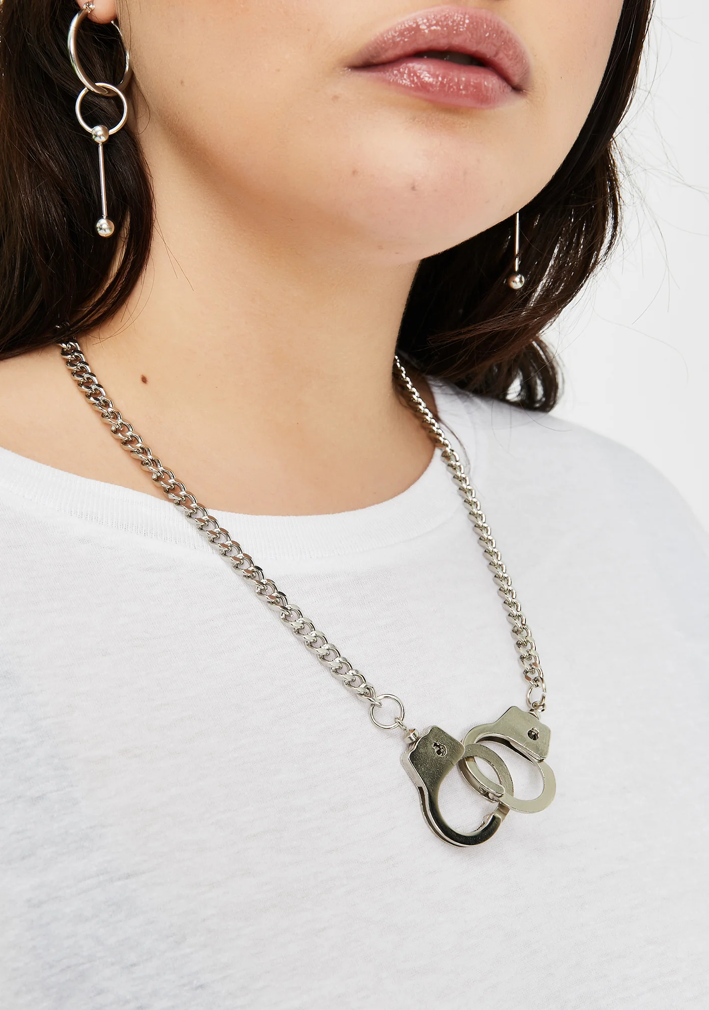 Delinquent Life Handcuff Necklace - Image 3