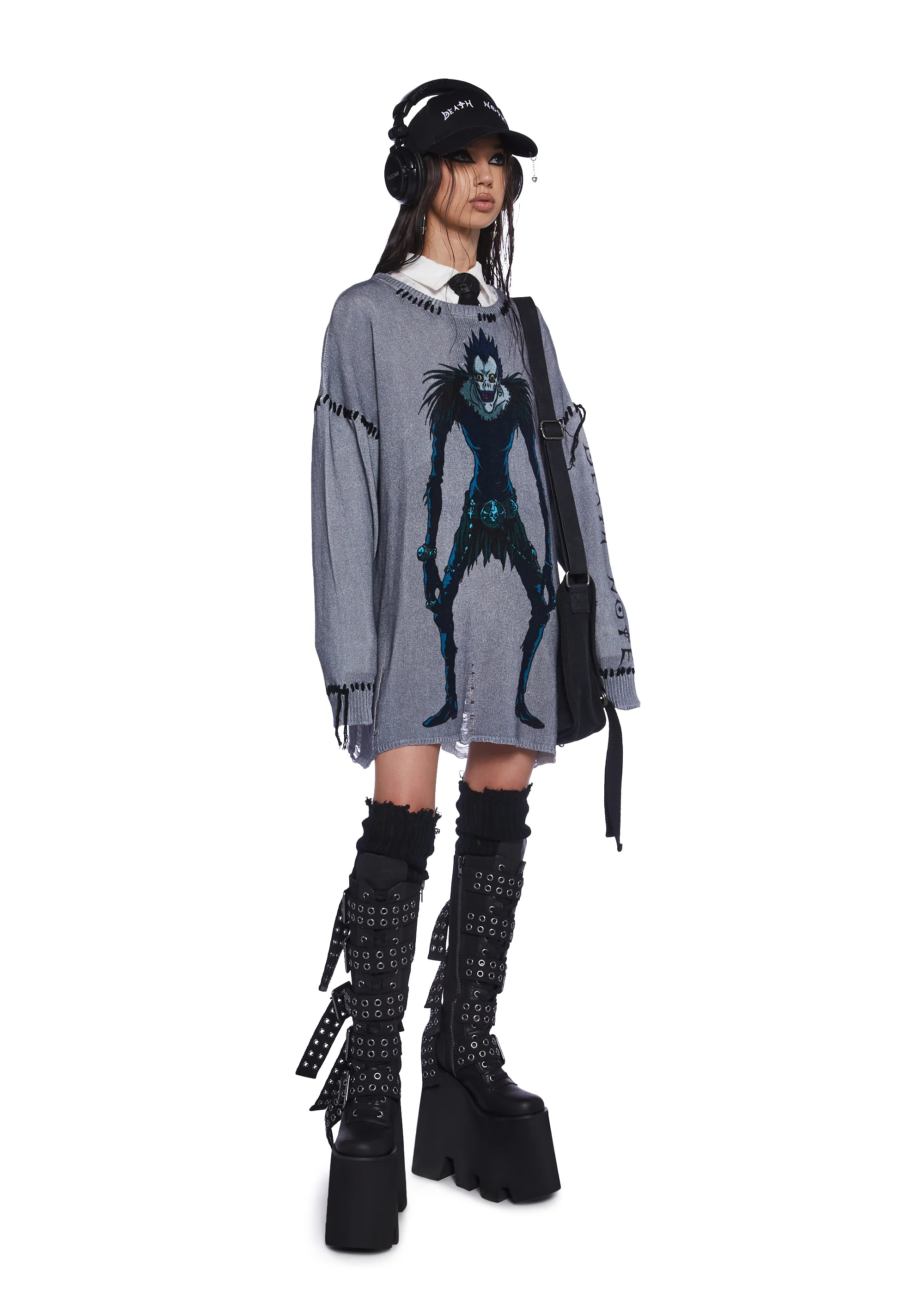 Demon Encounters Oversized Sweater - Image 2