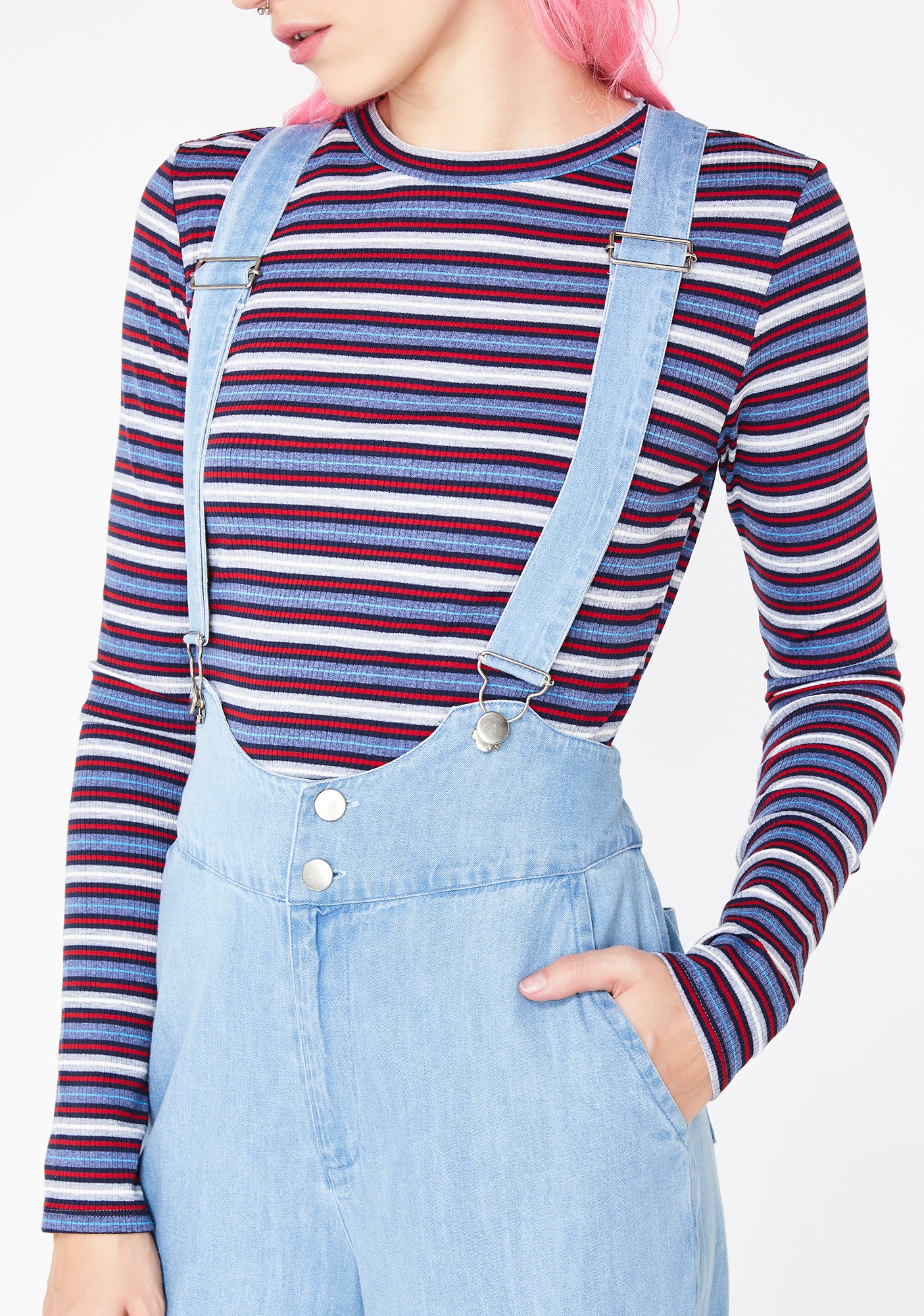 Denim Dungarees - Image 3