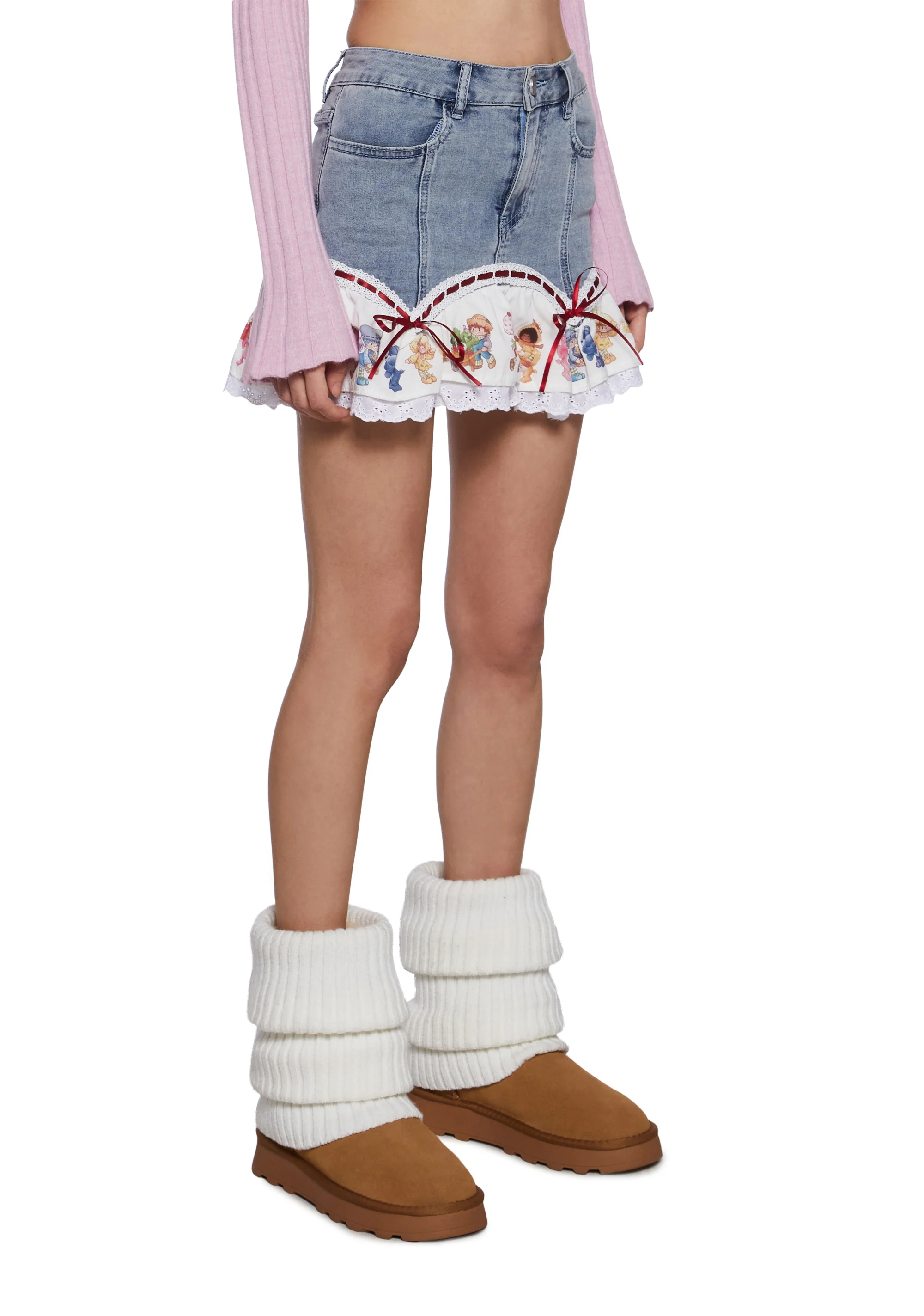 Sweet Cheers Mini Skirt - Image 3