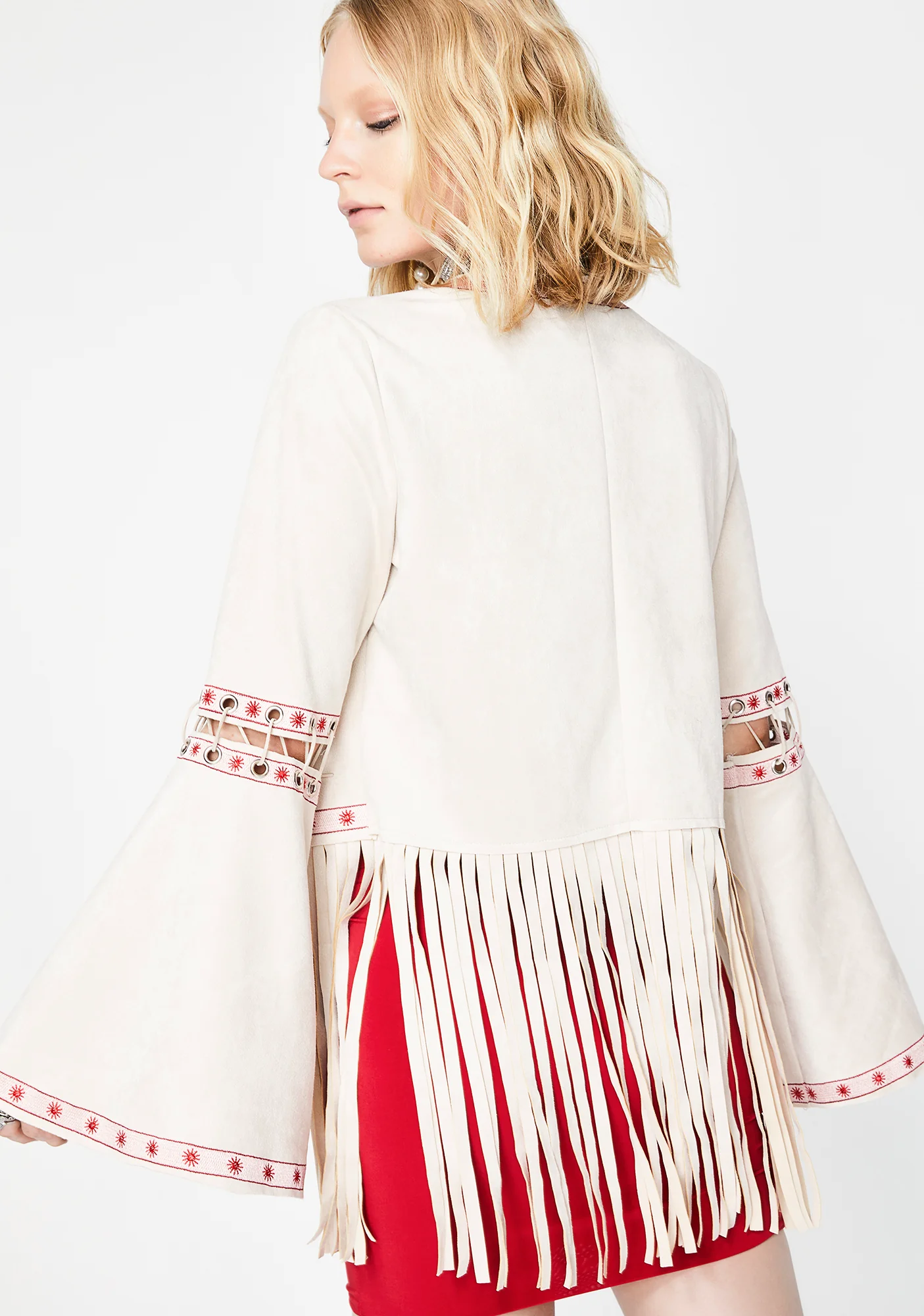 Desert Bloom Embroidered Jacket - Image 4