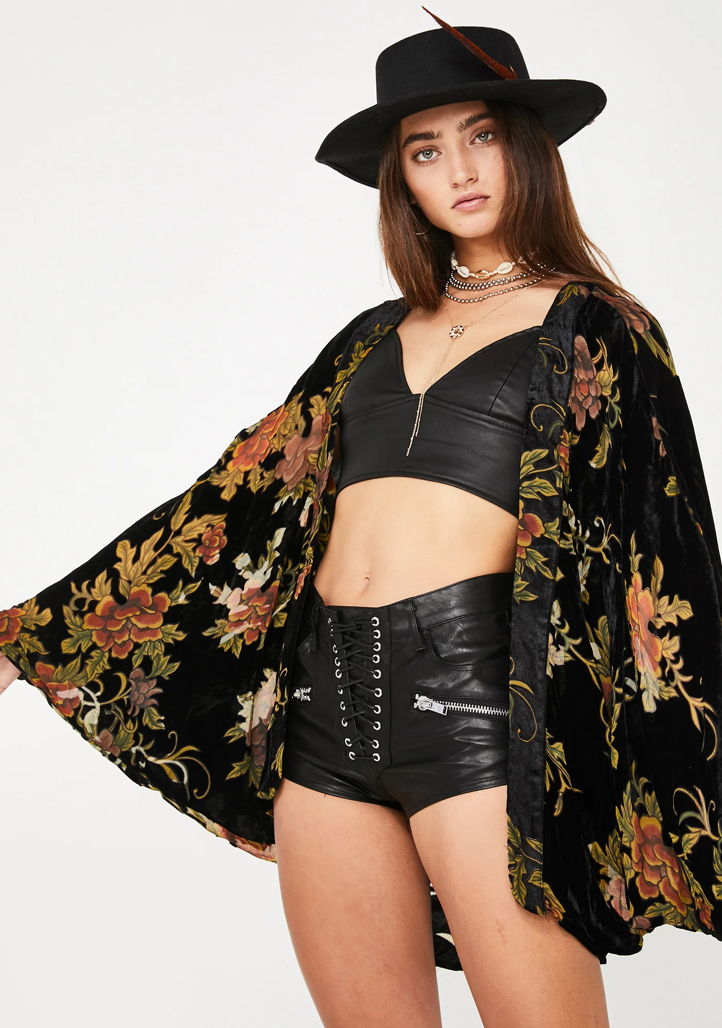 Desert Call Floral Kimono - Image 2