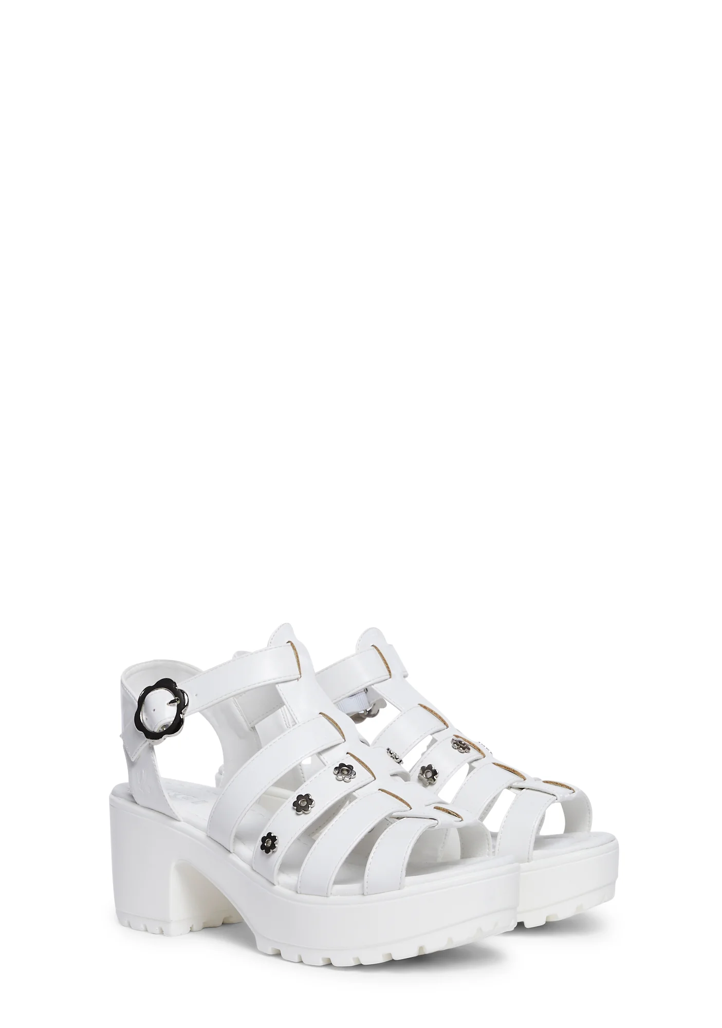 Desert Paradise Platform Sandals - Coconut Flower - Image 3
