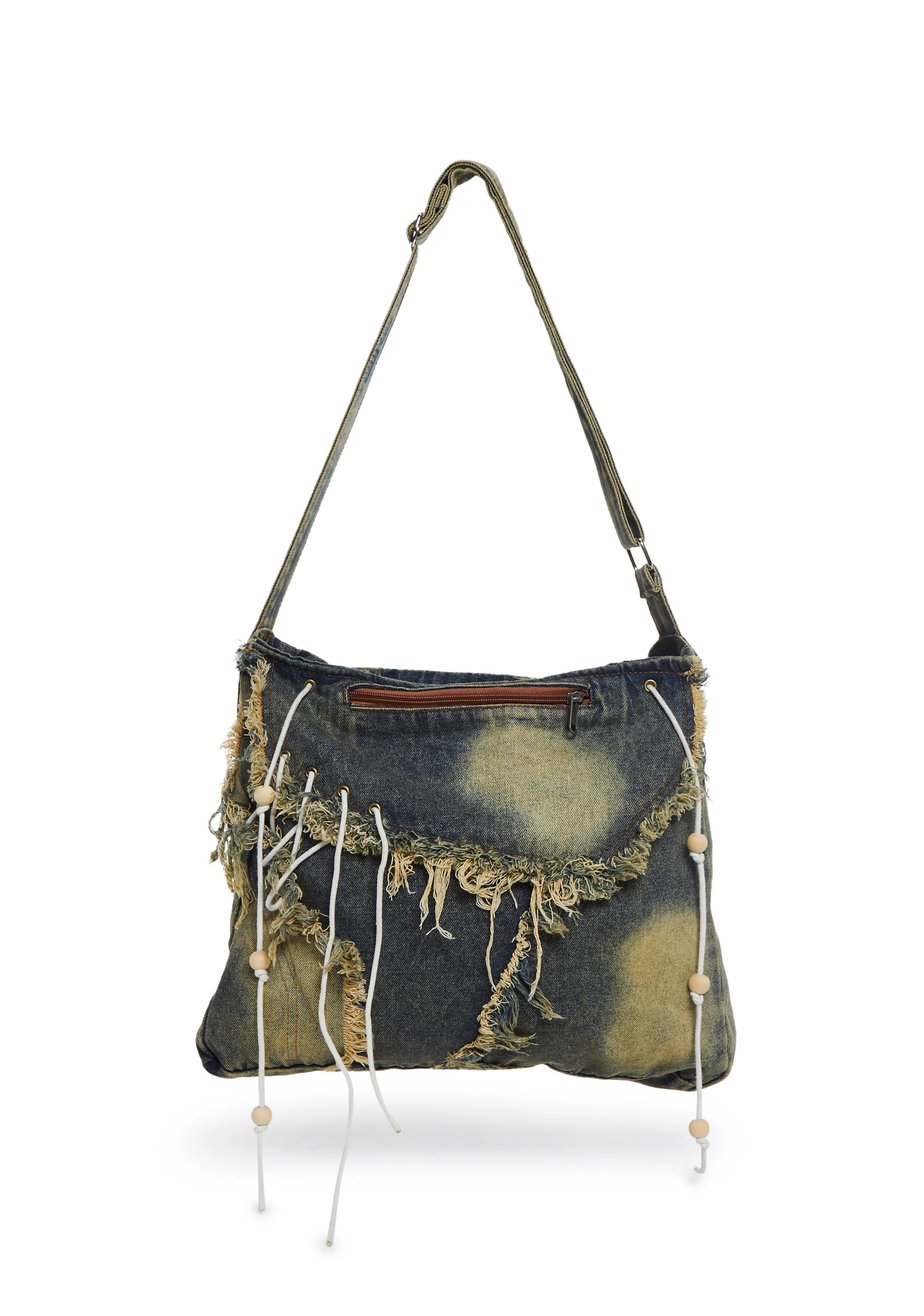 Desert Wind Denim Shoulder Bag - Image 2