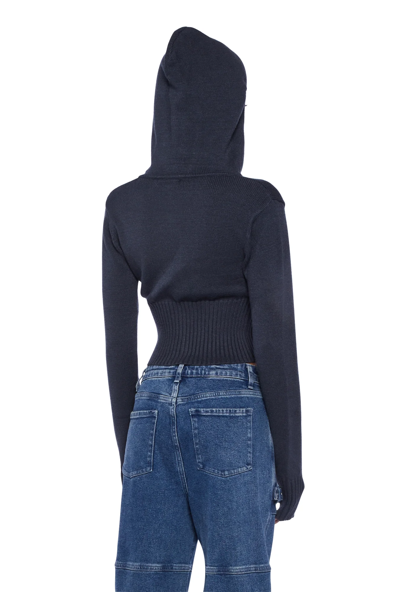 Desiree Knitted Hooded Cardigan - Image 4