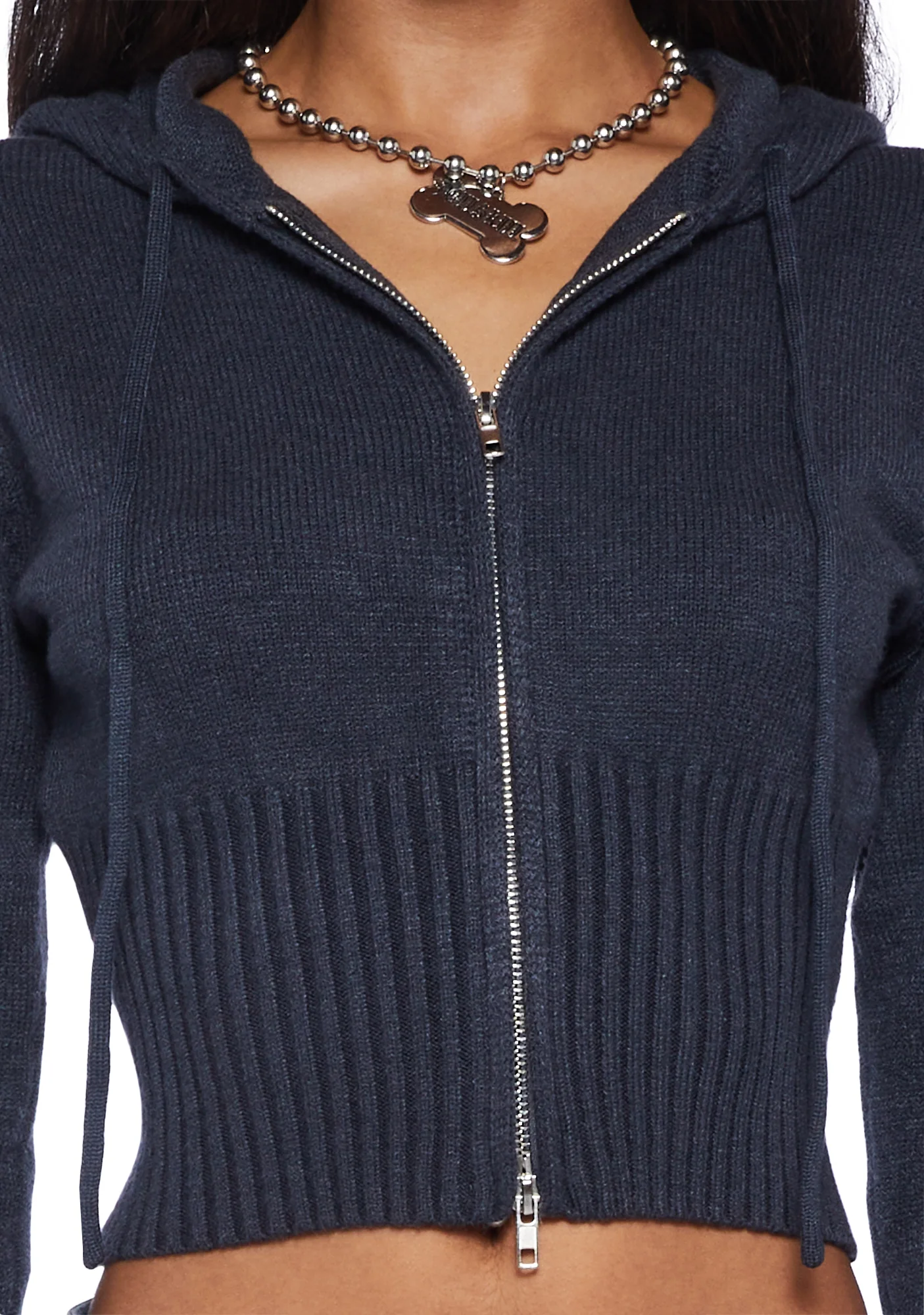 Desiree Knitted Hooded Cardigan - Image 5