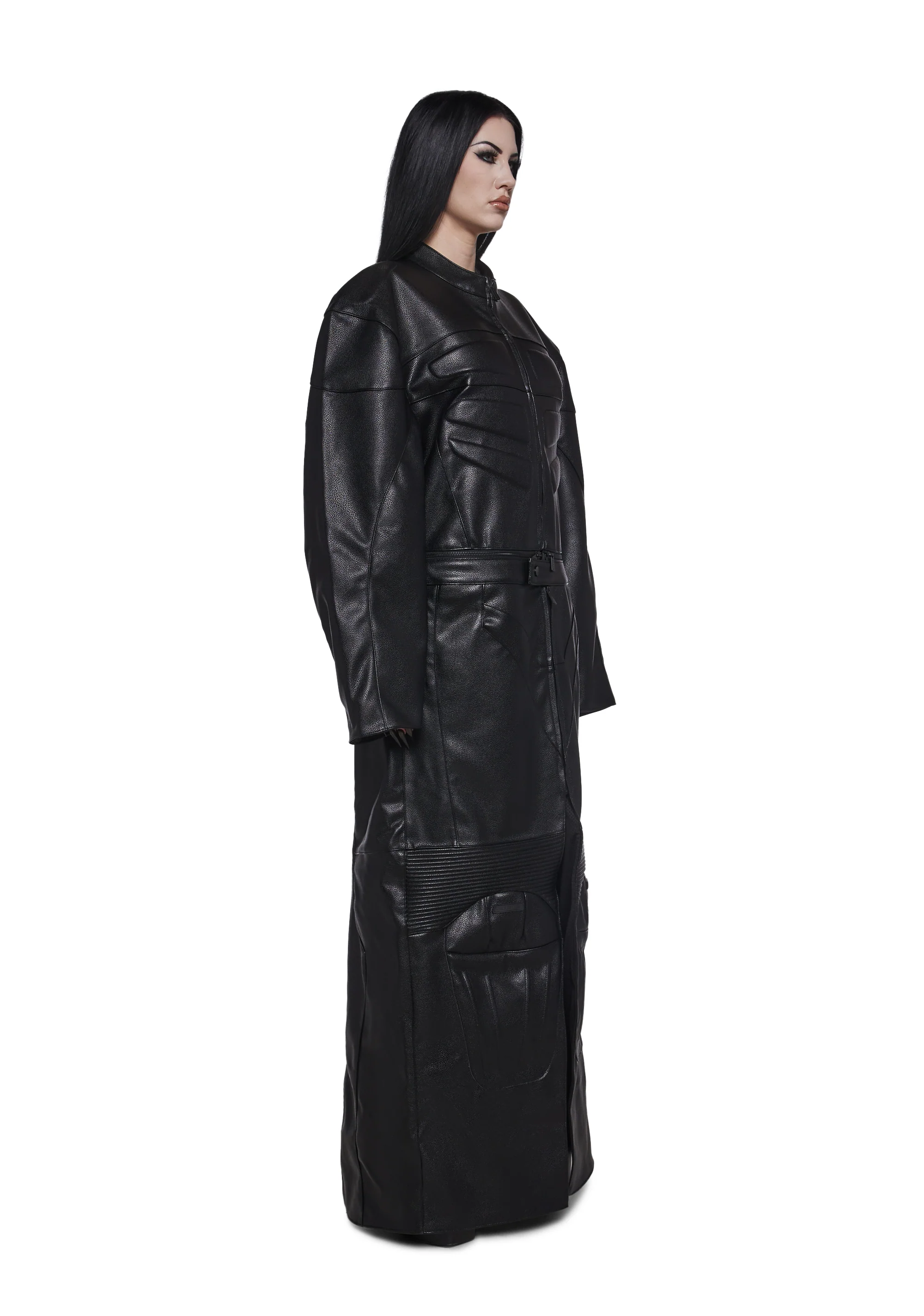 Detachable Motocross Long Coat - Image 3