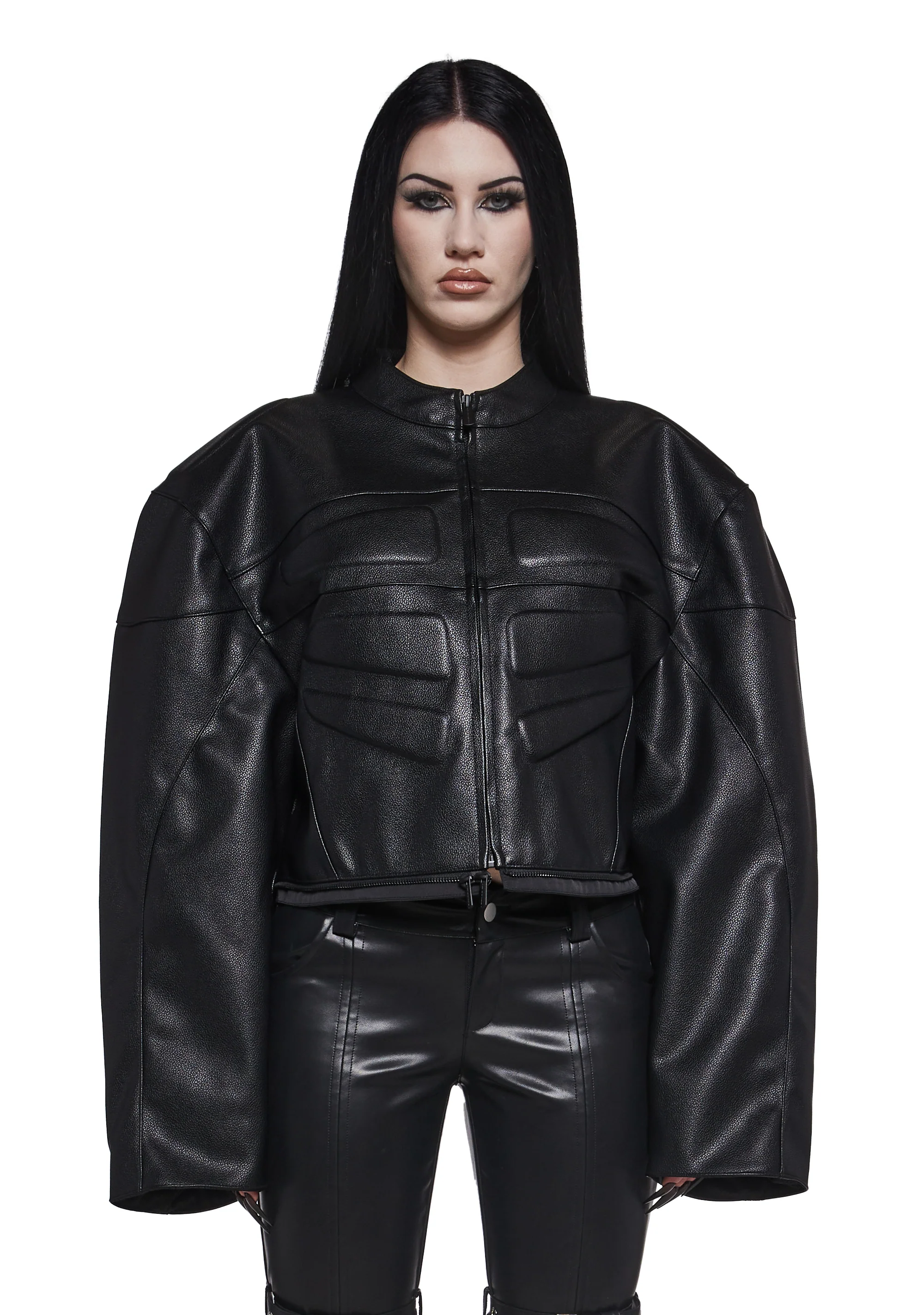 Detachable Motocross Long Coat - Image 8