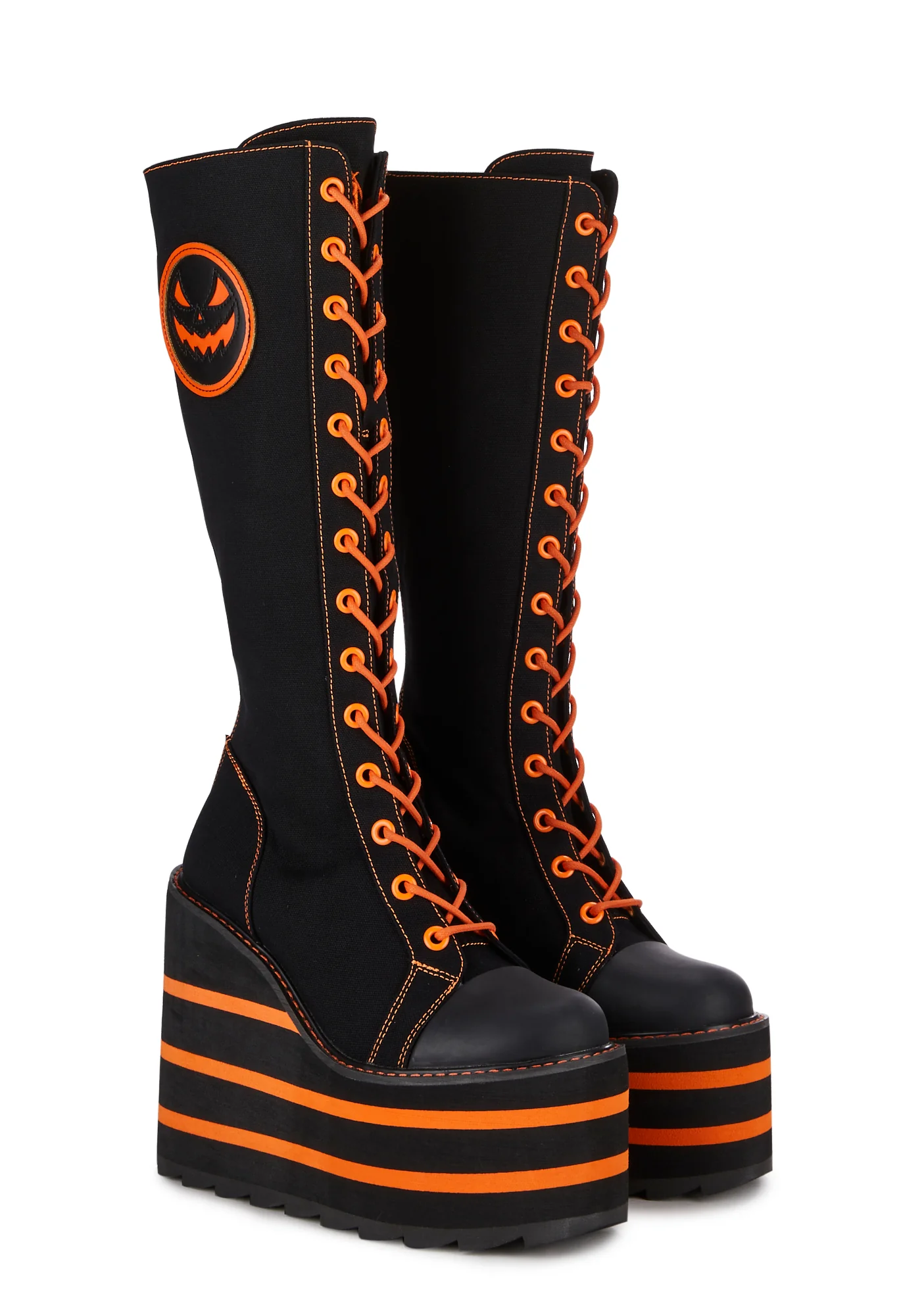 Detention Jack O Lantern Platform Sneakers - Image 3