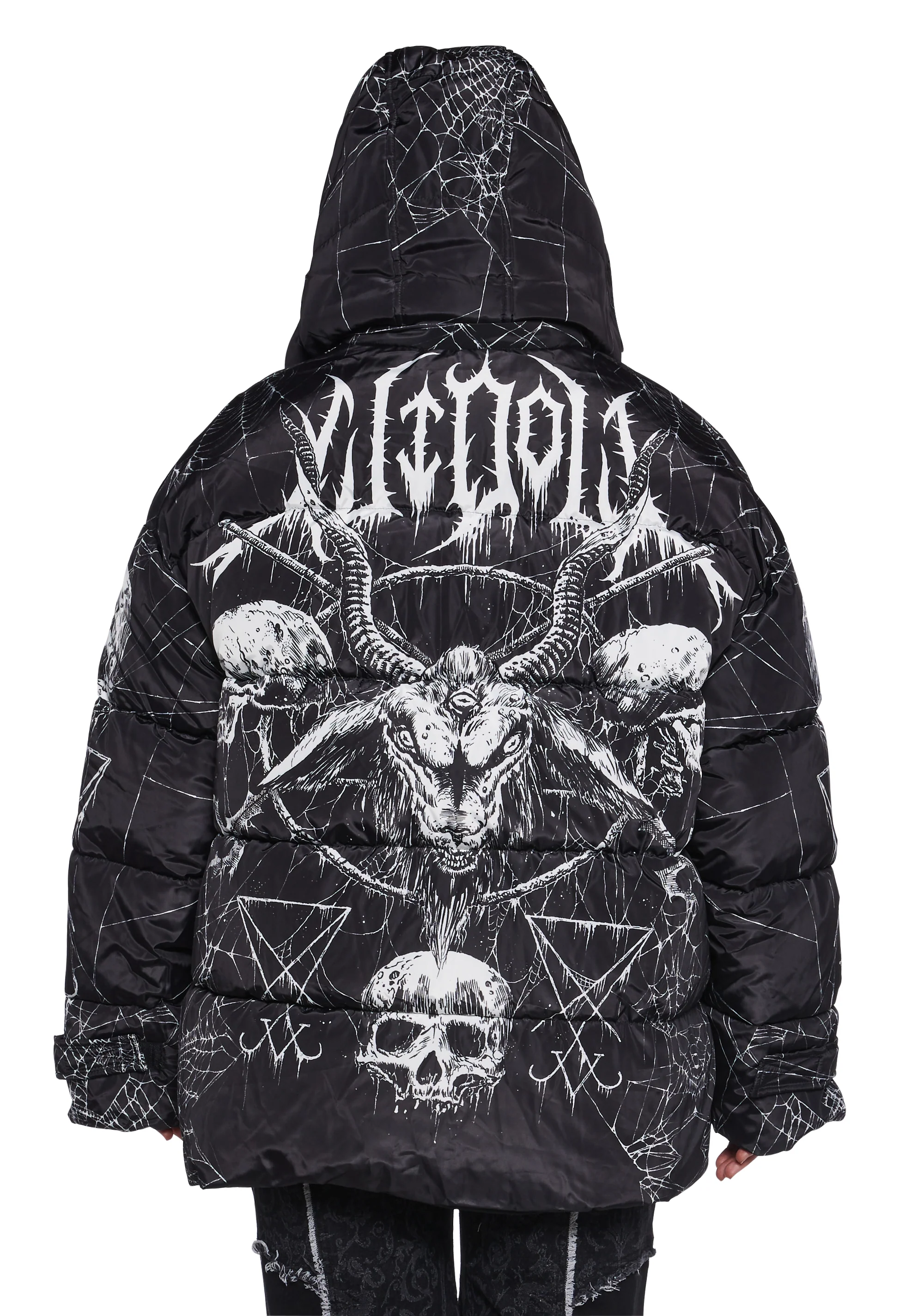 Devilish Descent Puffer Jacket - Image 12