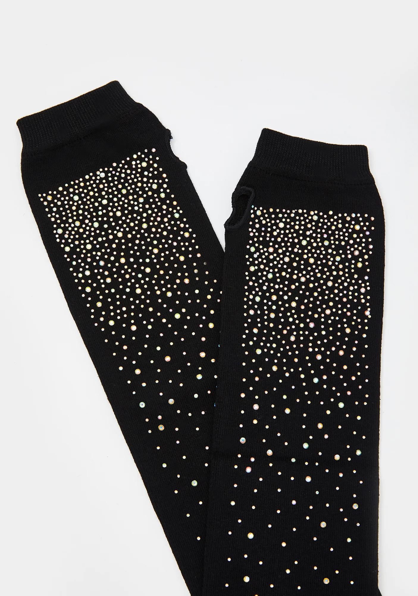 Diamond Complex Rhinestone Gloves - Image 2