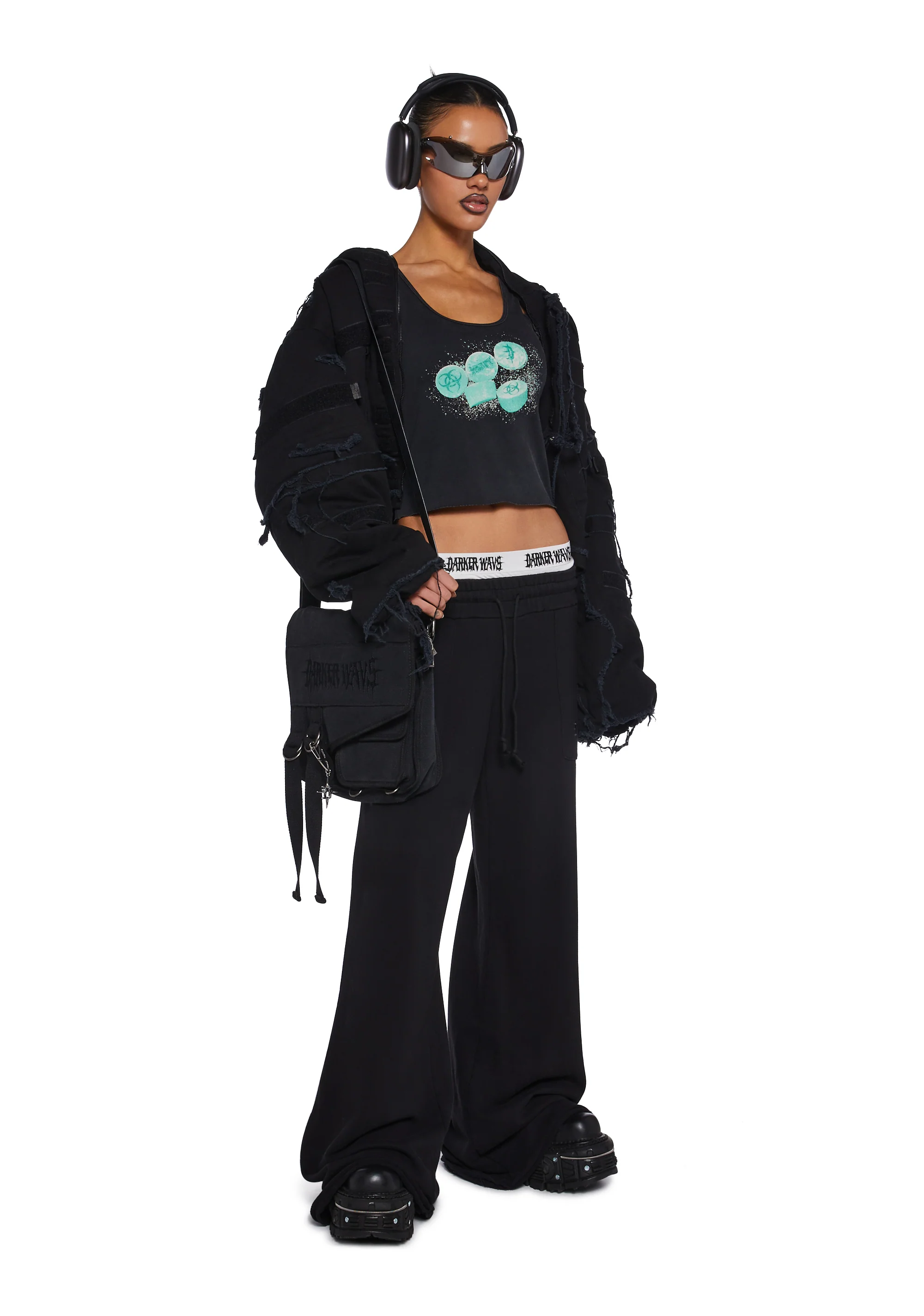 Diatonic Boxer Waistband Wide Leg Sweatpants - Image 5