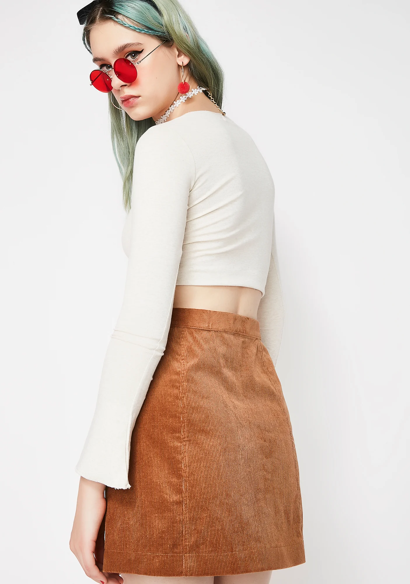 Didn't Do It Mini Skirt - Image 4