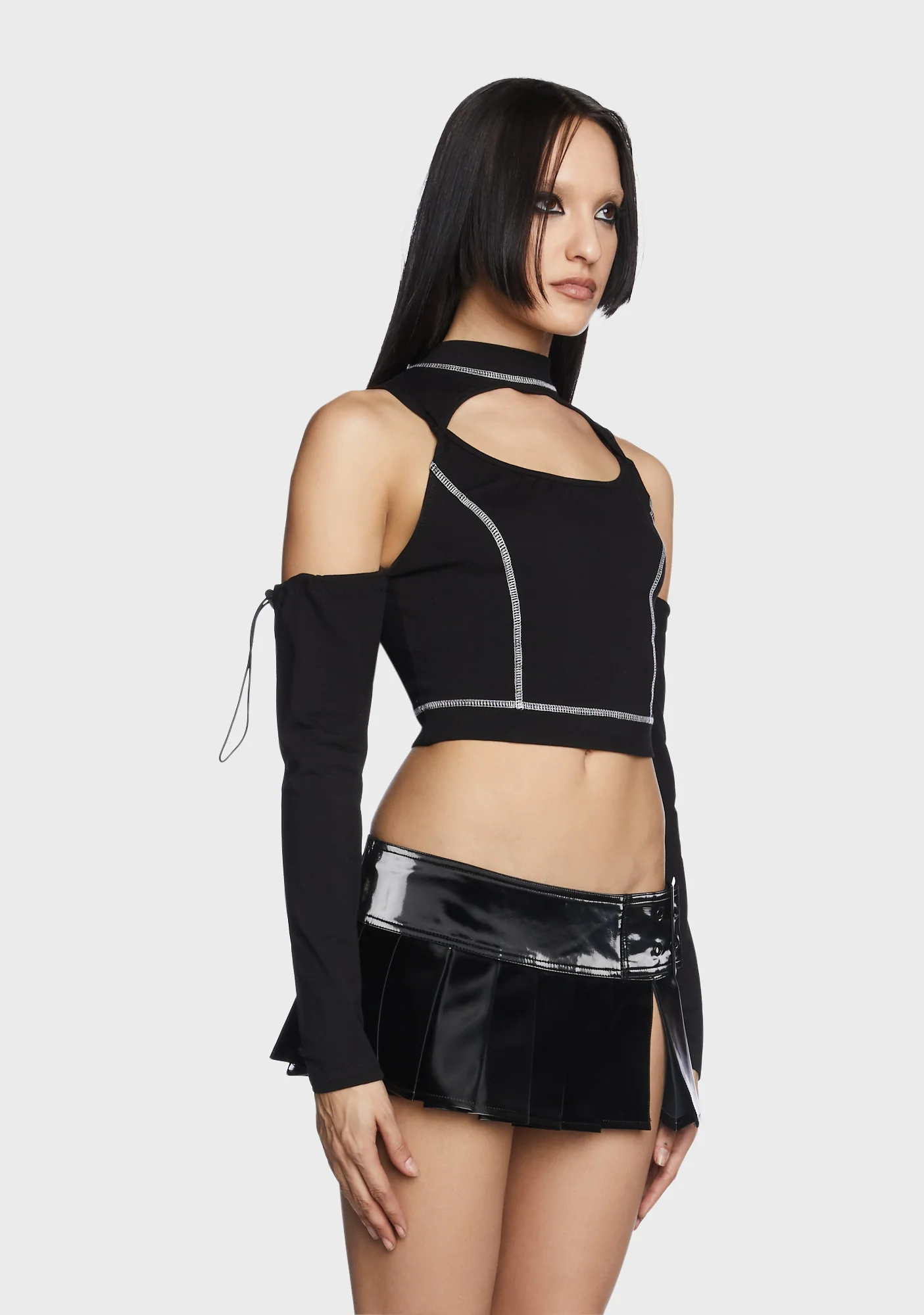 Digitized Desire Crop Top - Image 5