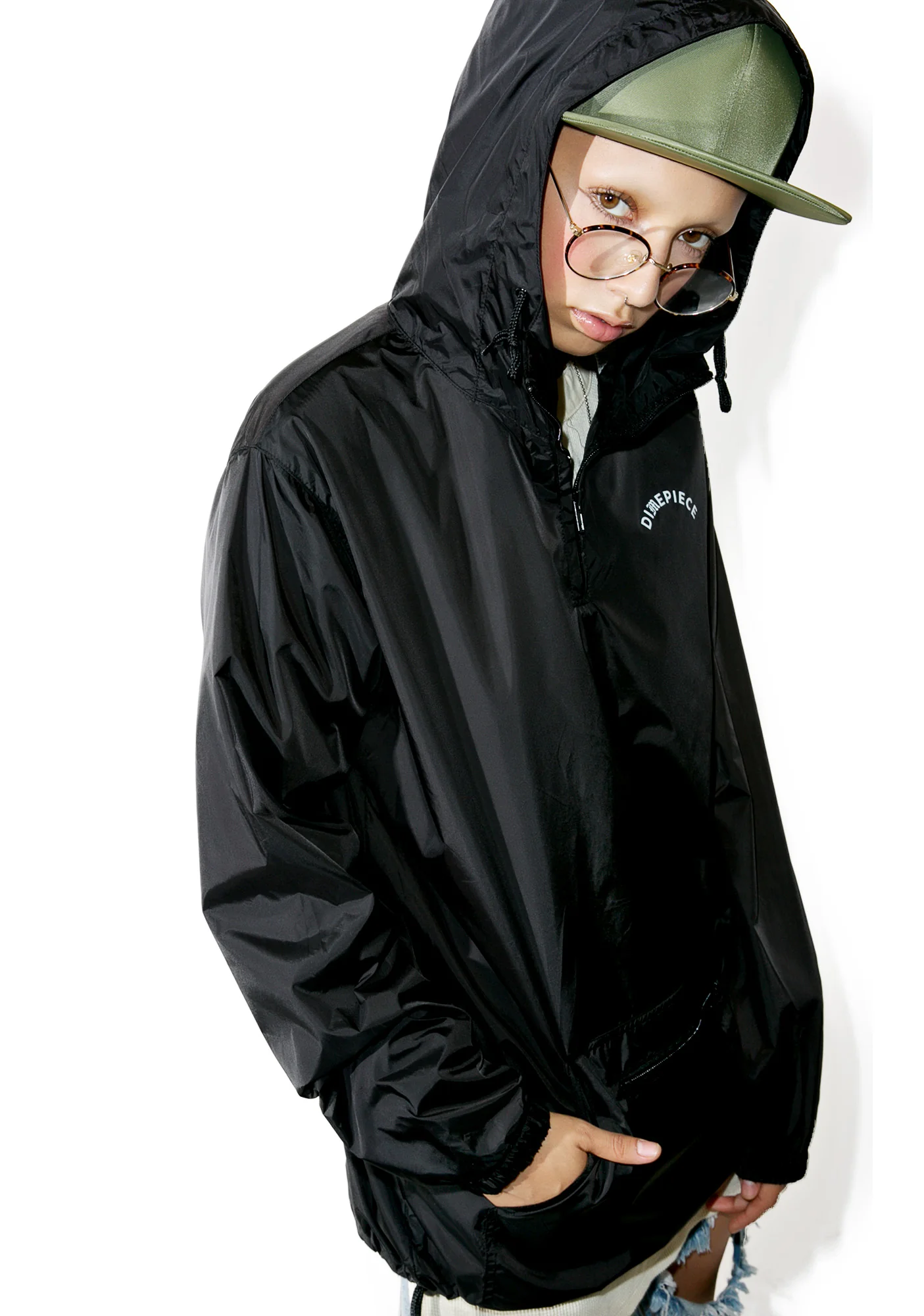 Dimepiece Logo Anorak Jacket - Image 3