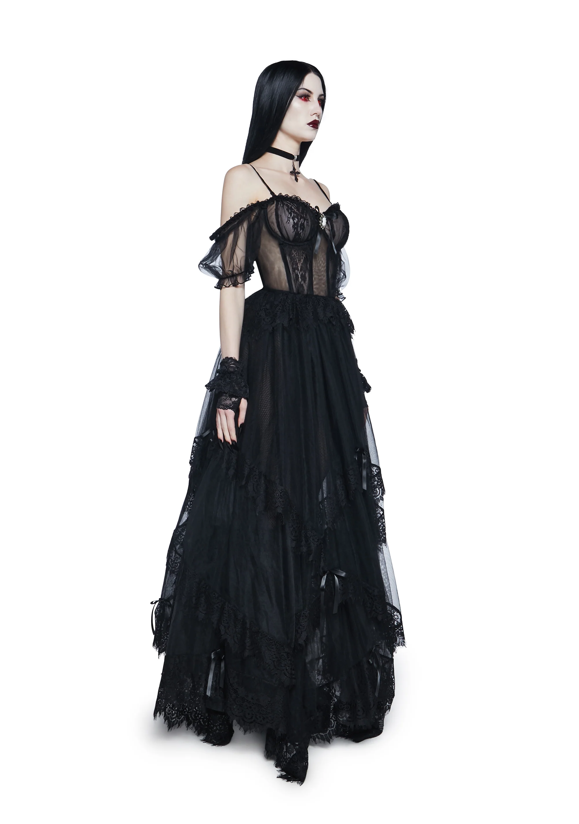 Dine And Die Maxi Dress - Image 3