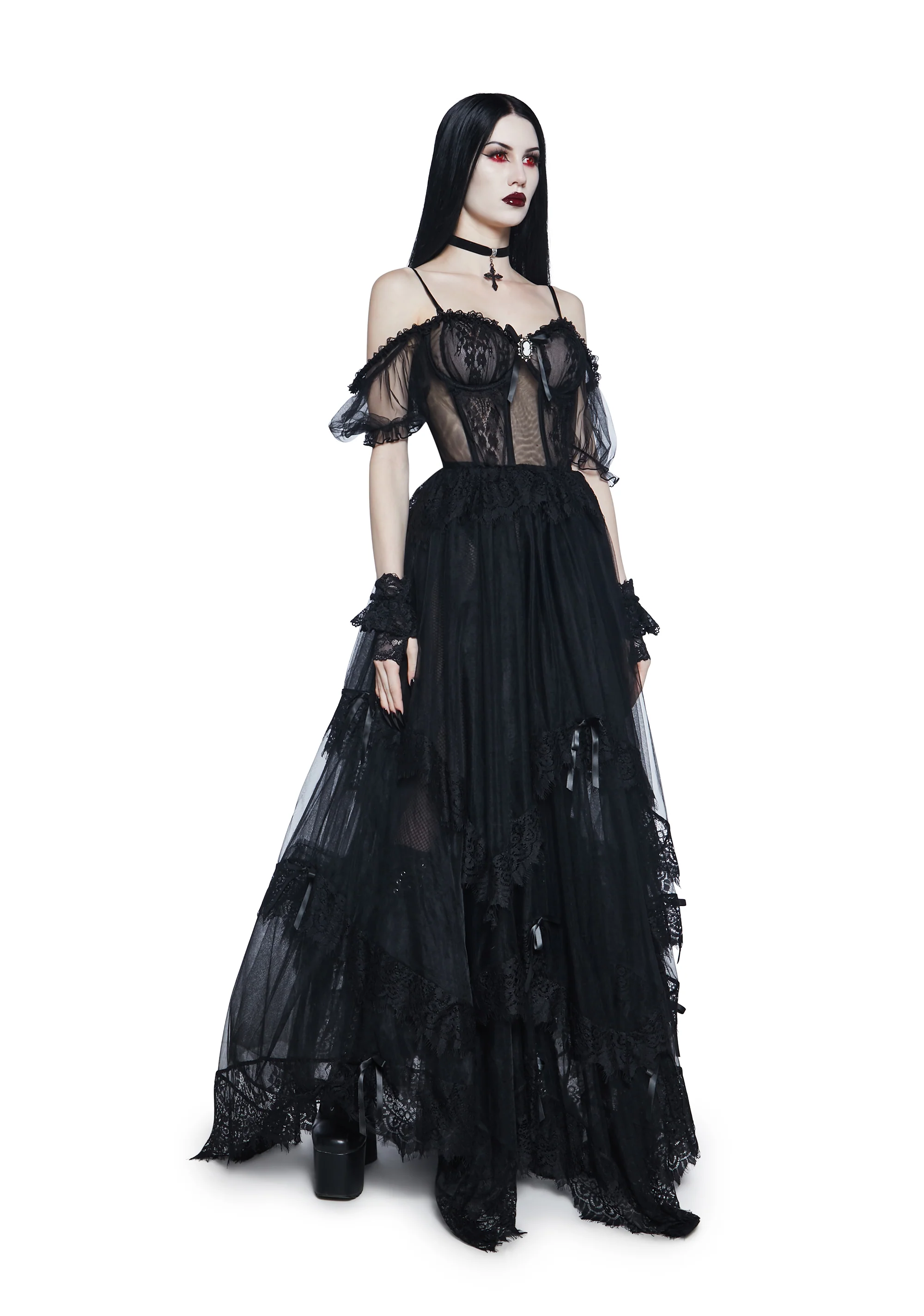 Dine And Die Maxi Dress - Image 5