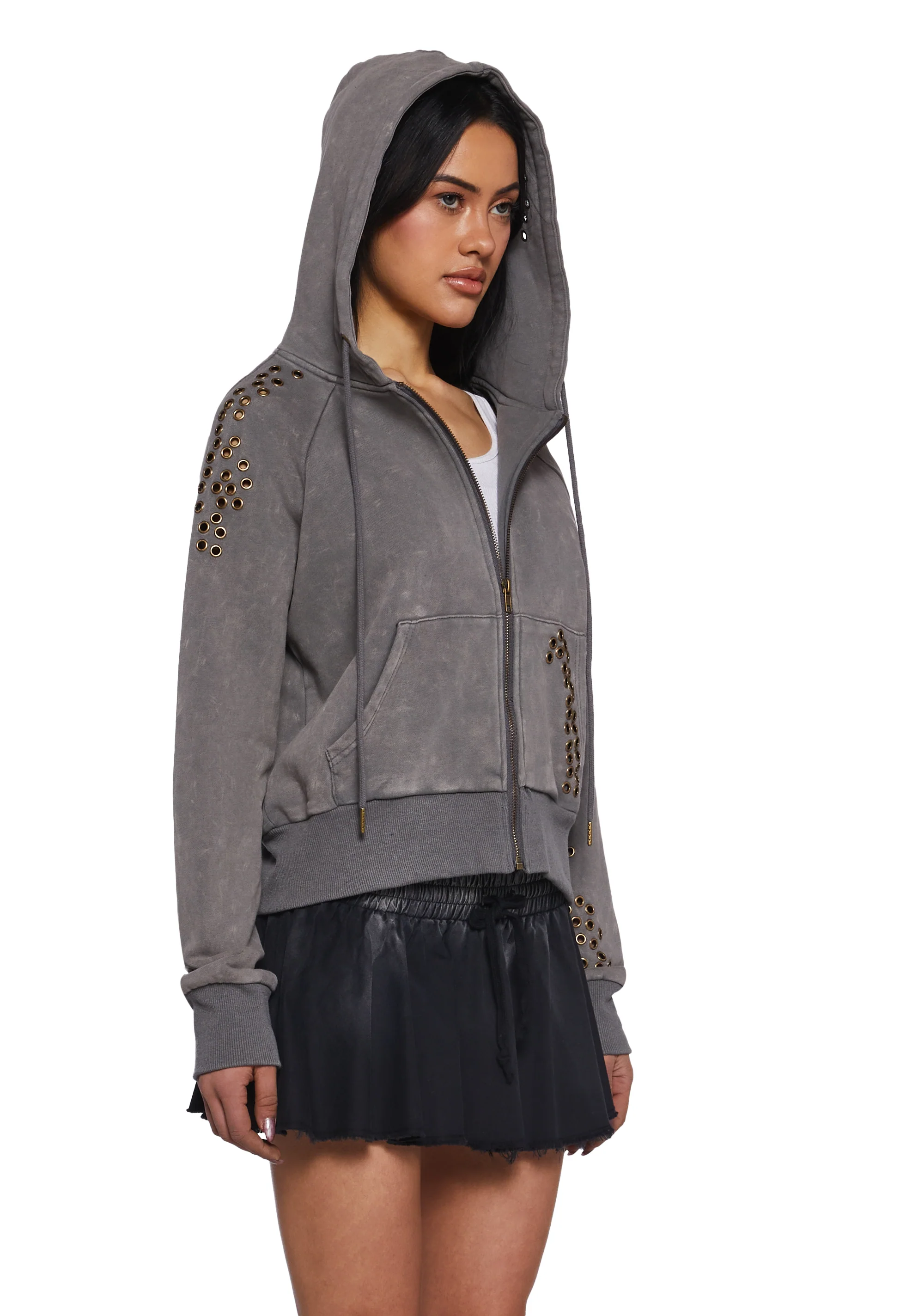 Dirty Daylight Crop Hoodie - Image 3