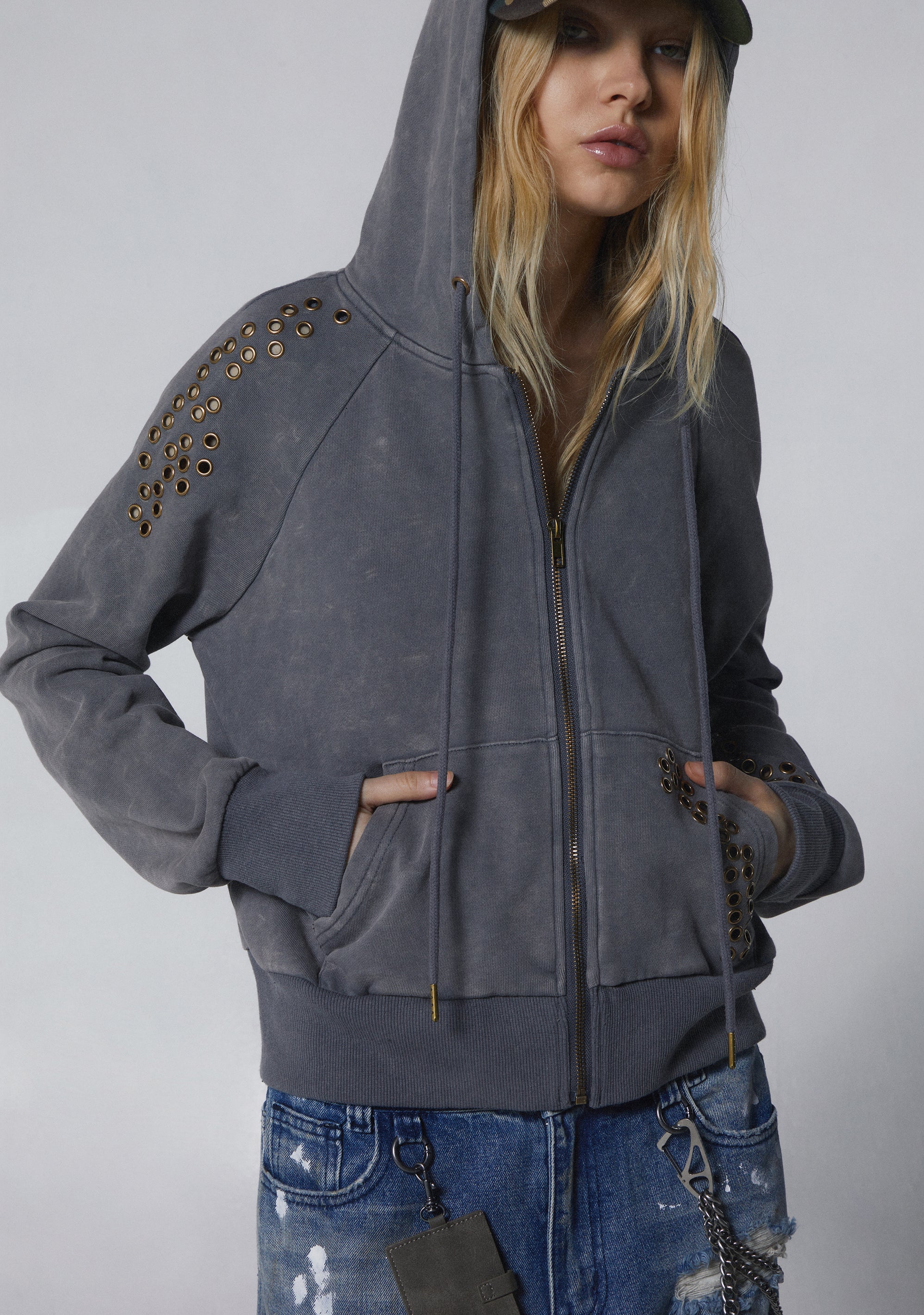 Dirty Daylight Crop Hoodie - Image 7