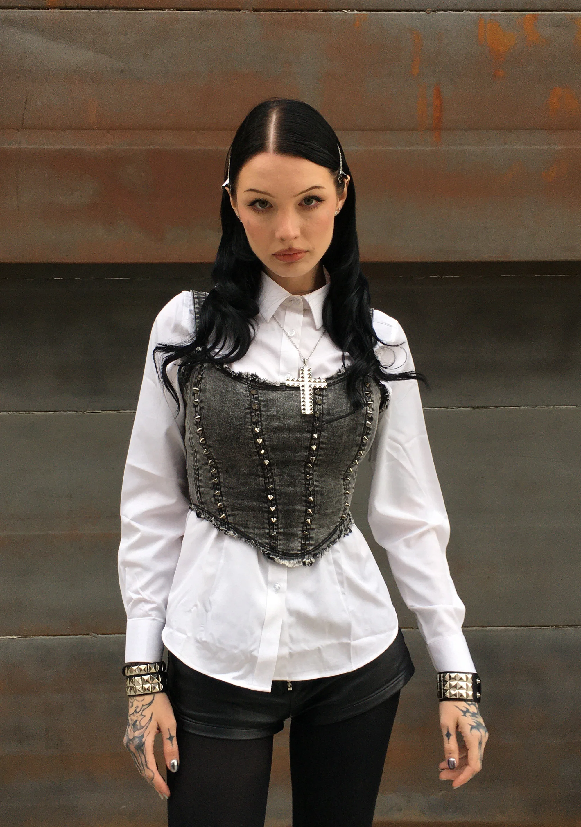 Ambient Studded Corset Top - Image 6