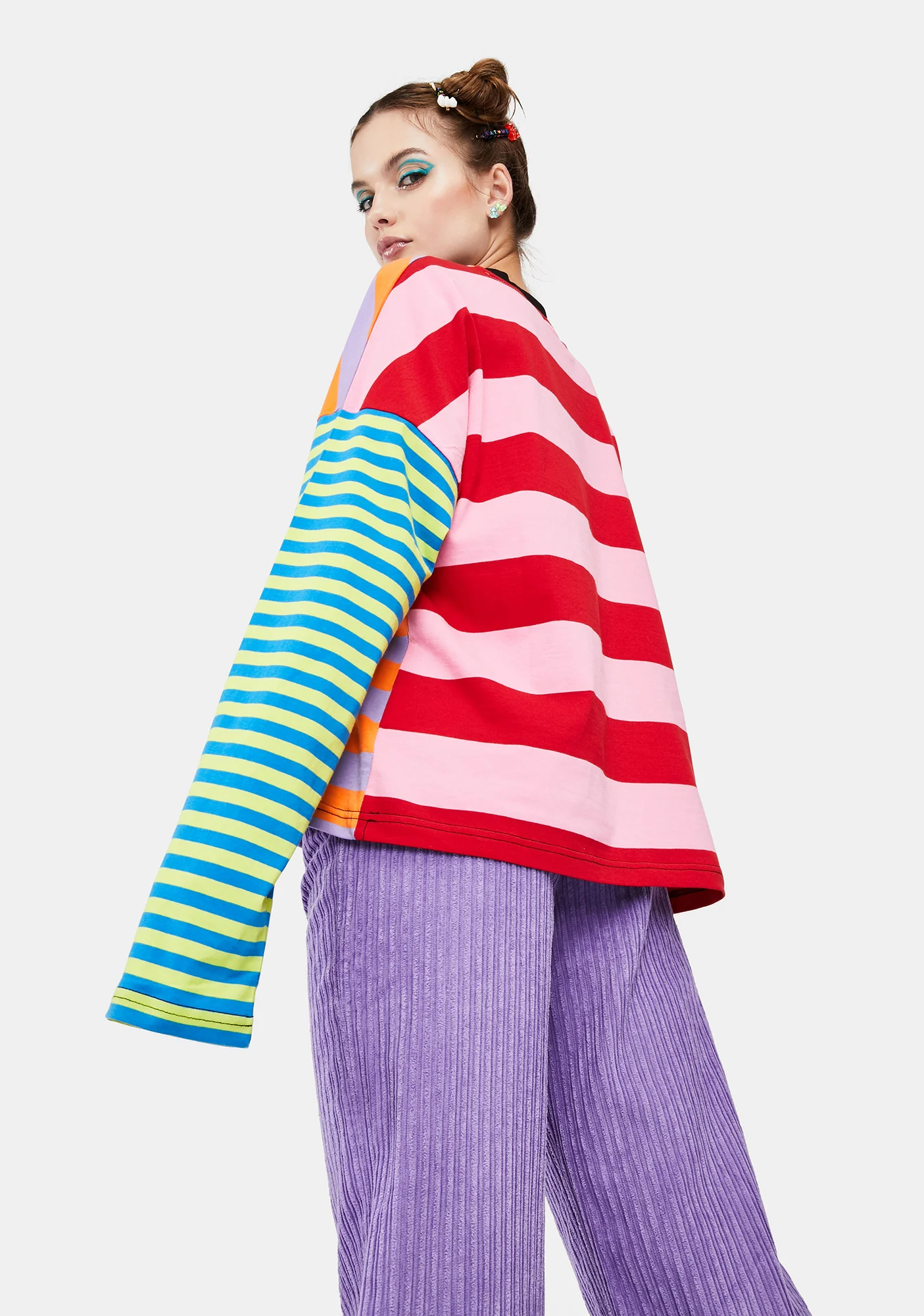 Dive Striped Long Sleeve Tee - Image 4