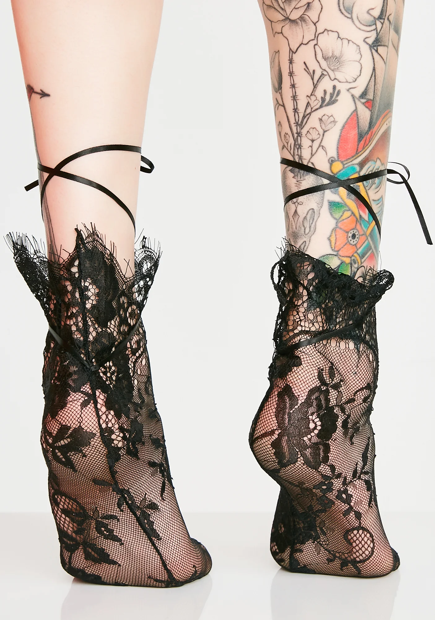Divine Ways Tie Lace Socks - Image 3