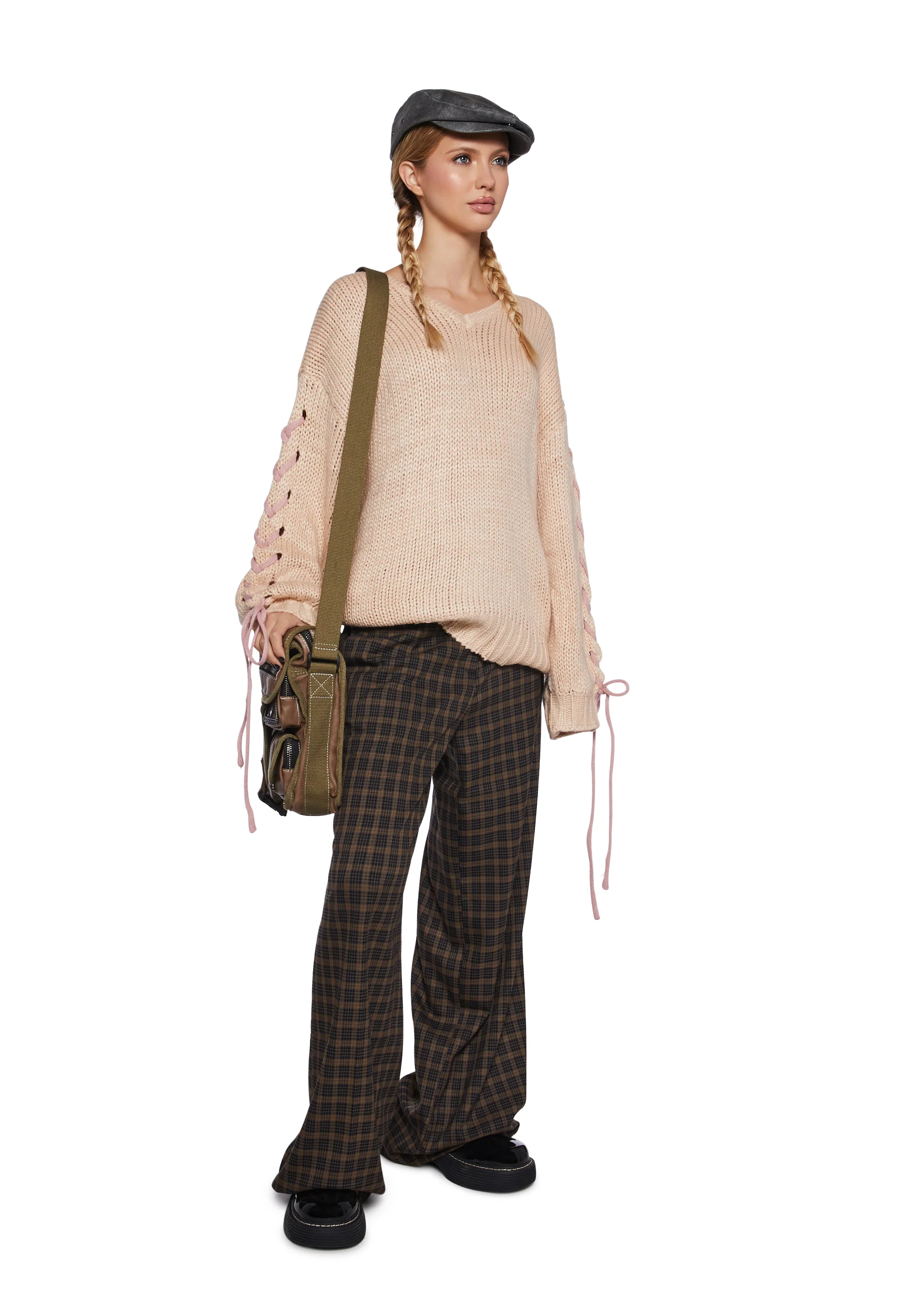 Division Vision Oversized Knit Sweater - Image 2