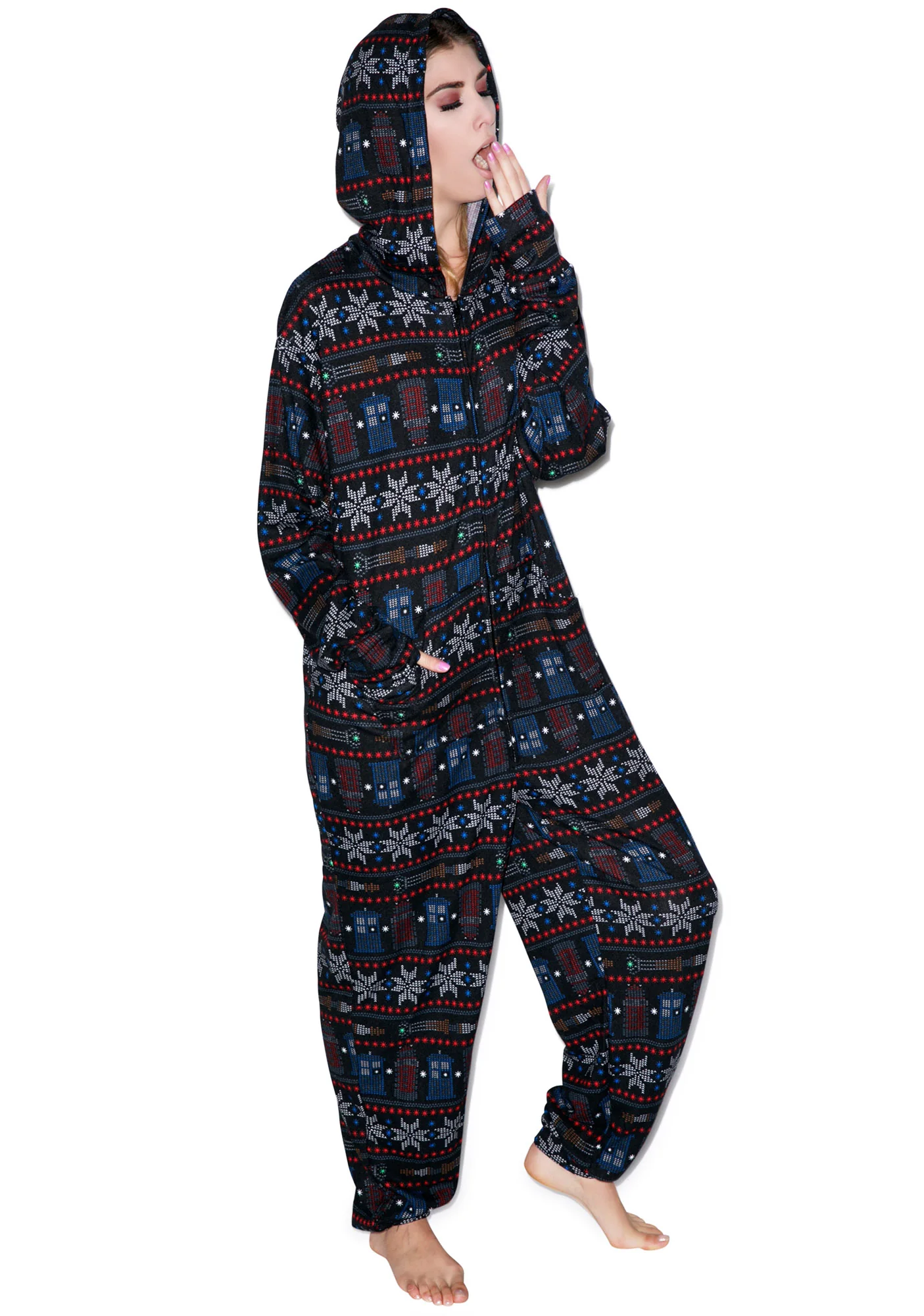 Doctor Who Snow Flake Onsie - Image 3