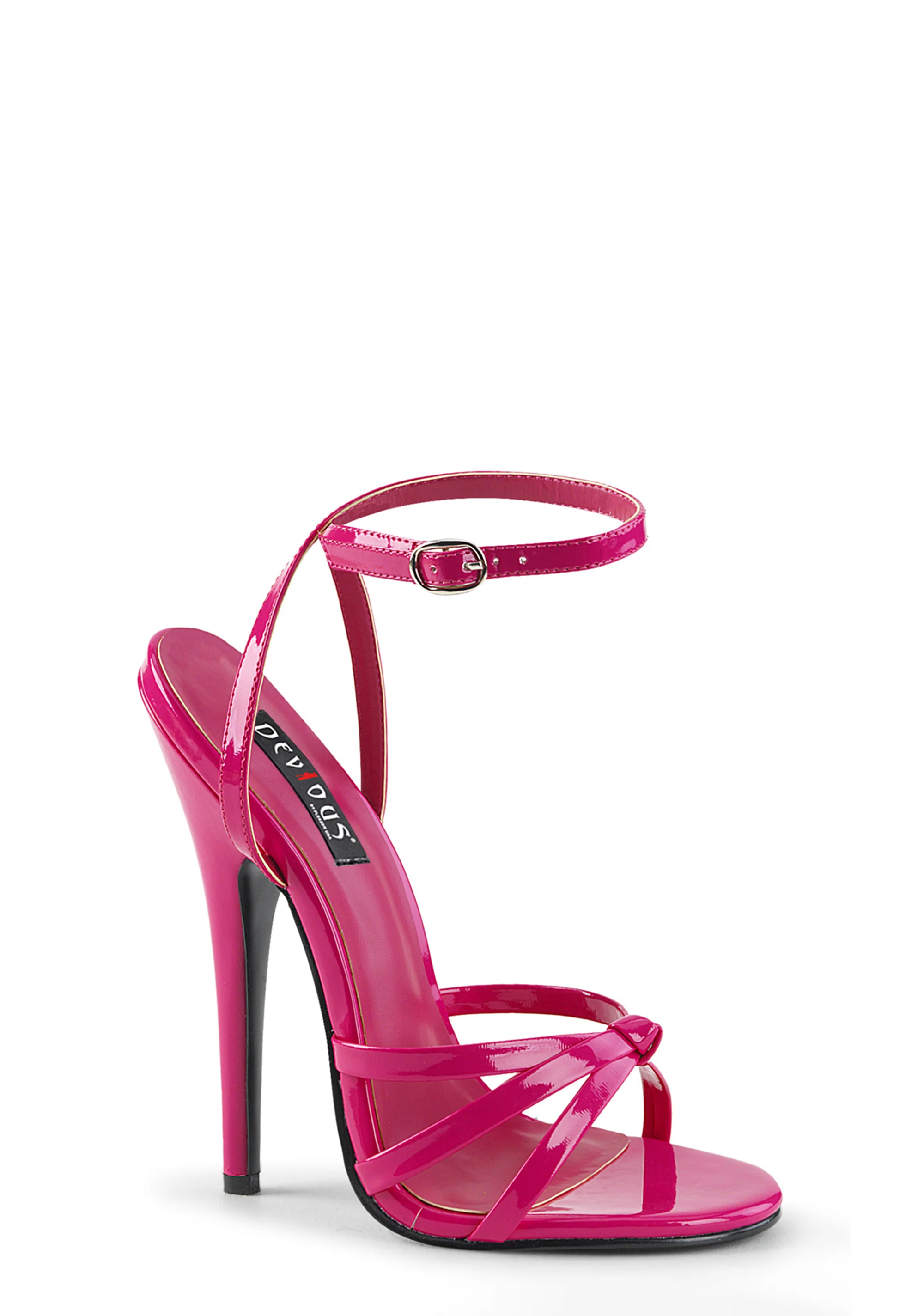 Domina-108 Wrap Heels - Pink - Image 5