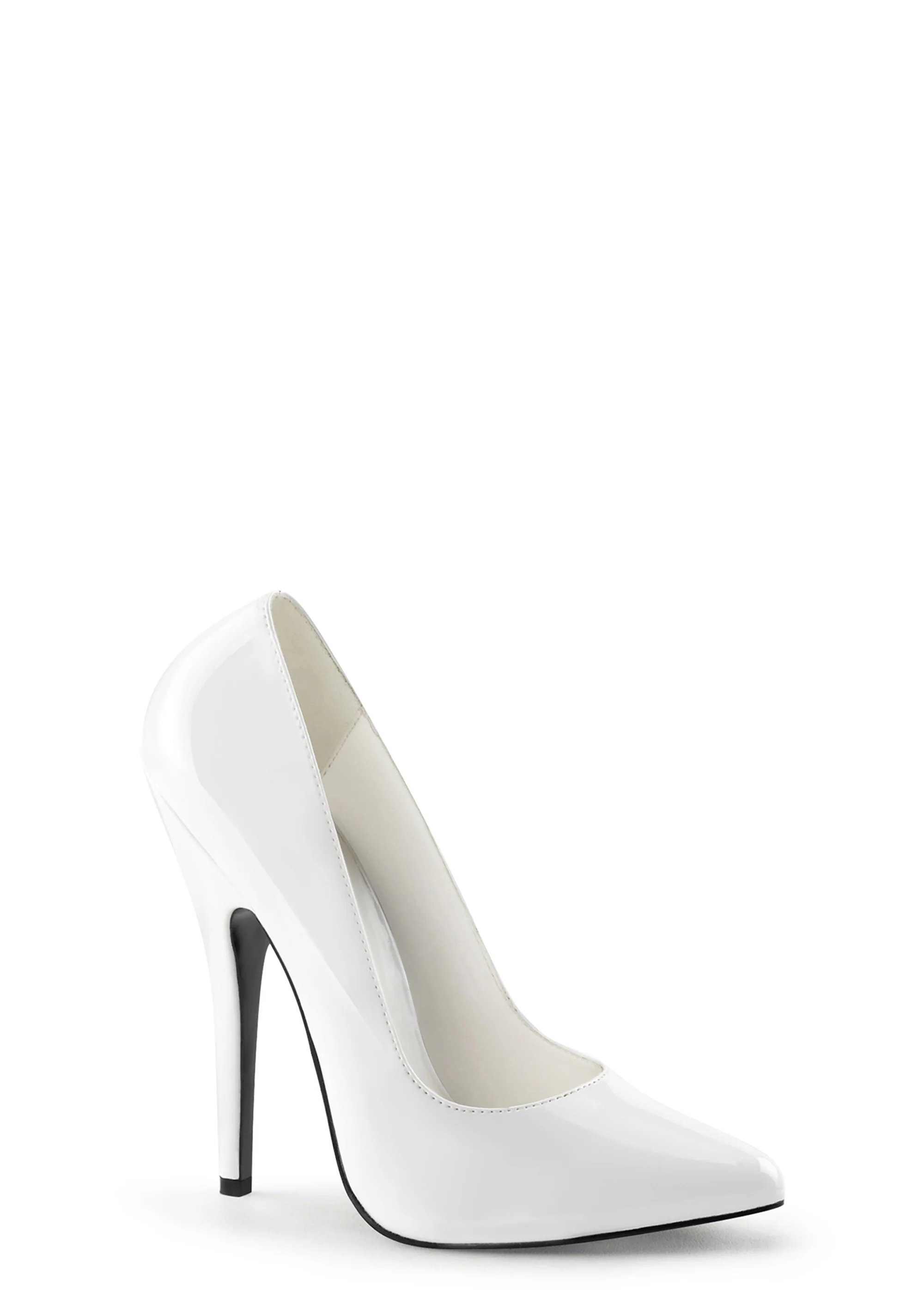 Domina-420 Classic Pumps-White - Image 5