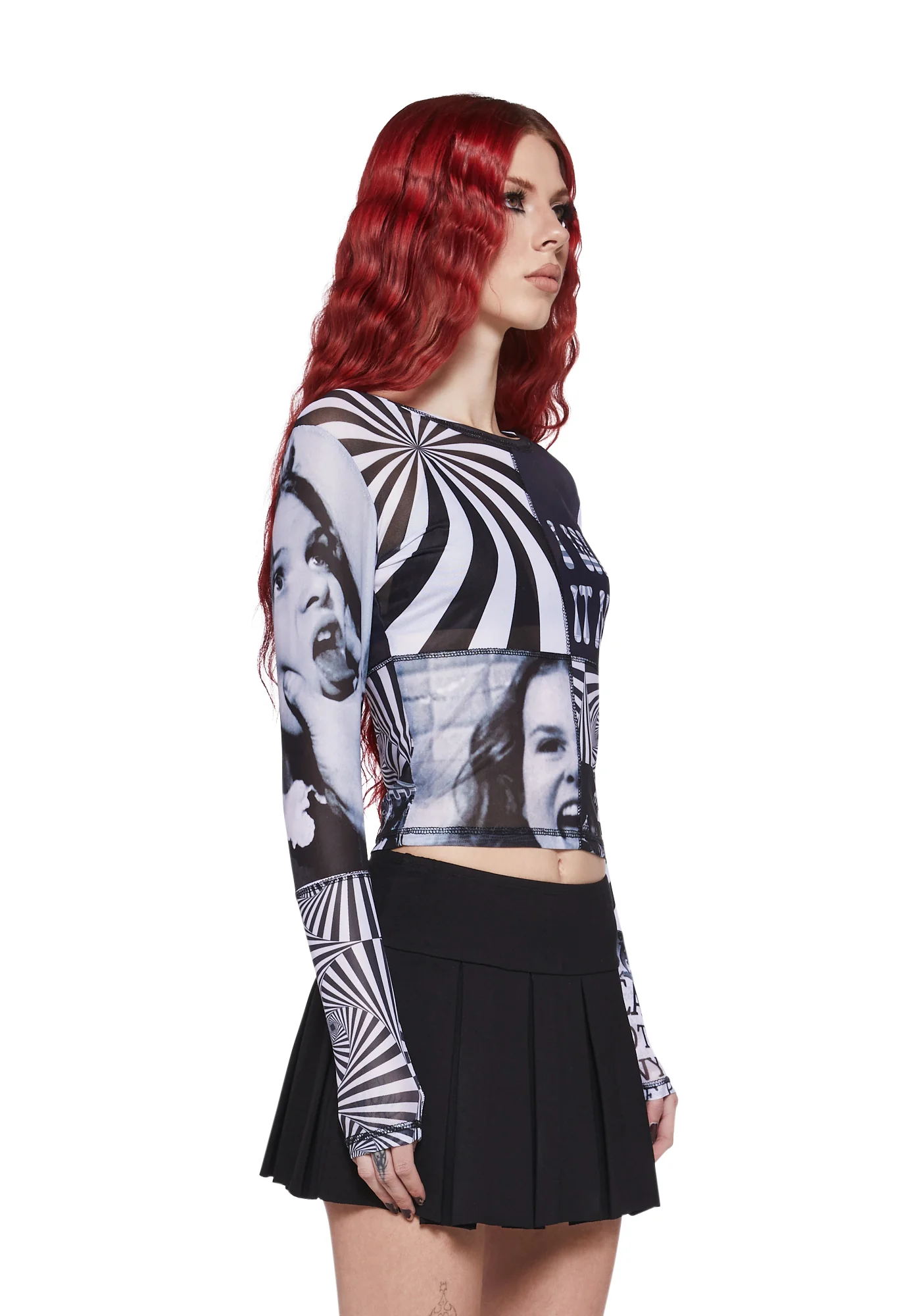 Don’t Care How Mesh Tee - Image 3