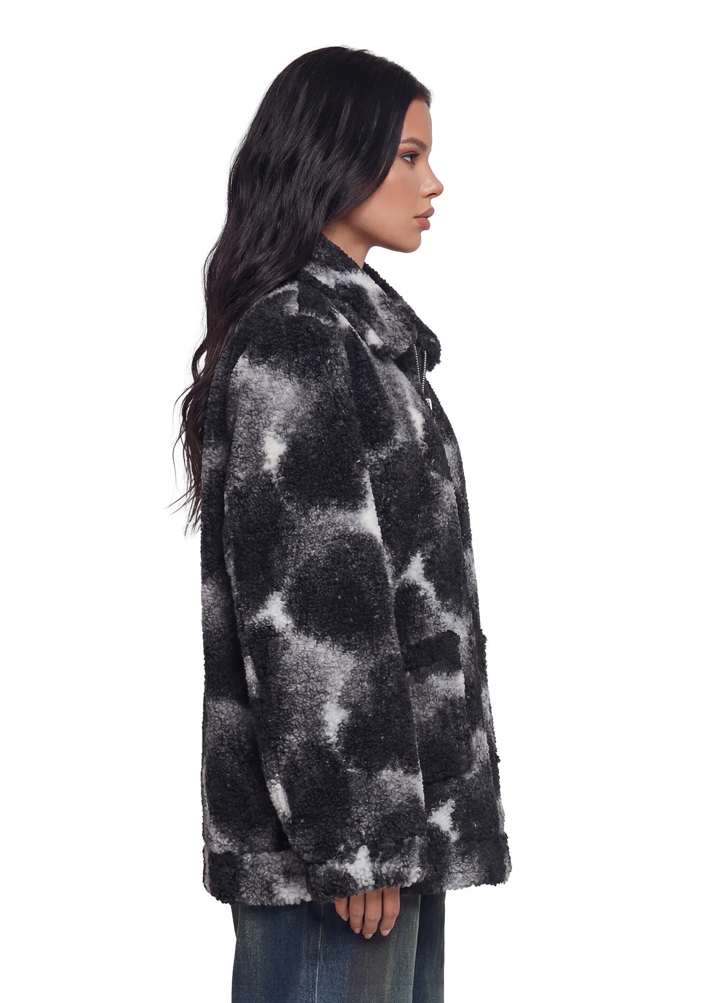 Don’t Overthink it Sherpa Jacket - Image 3