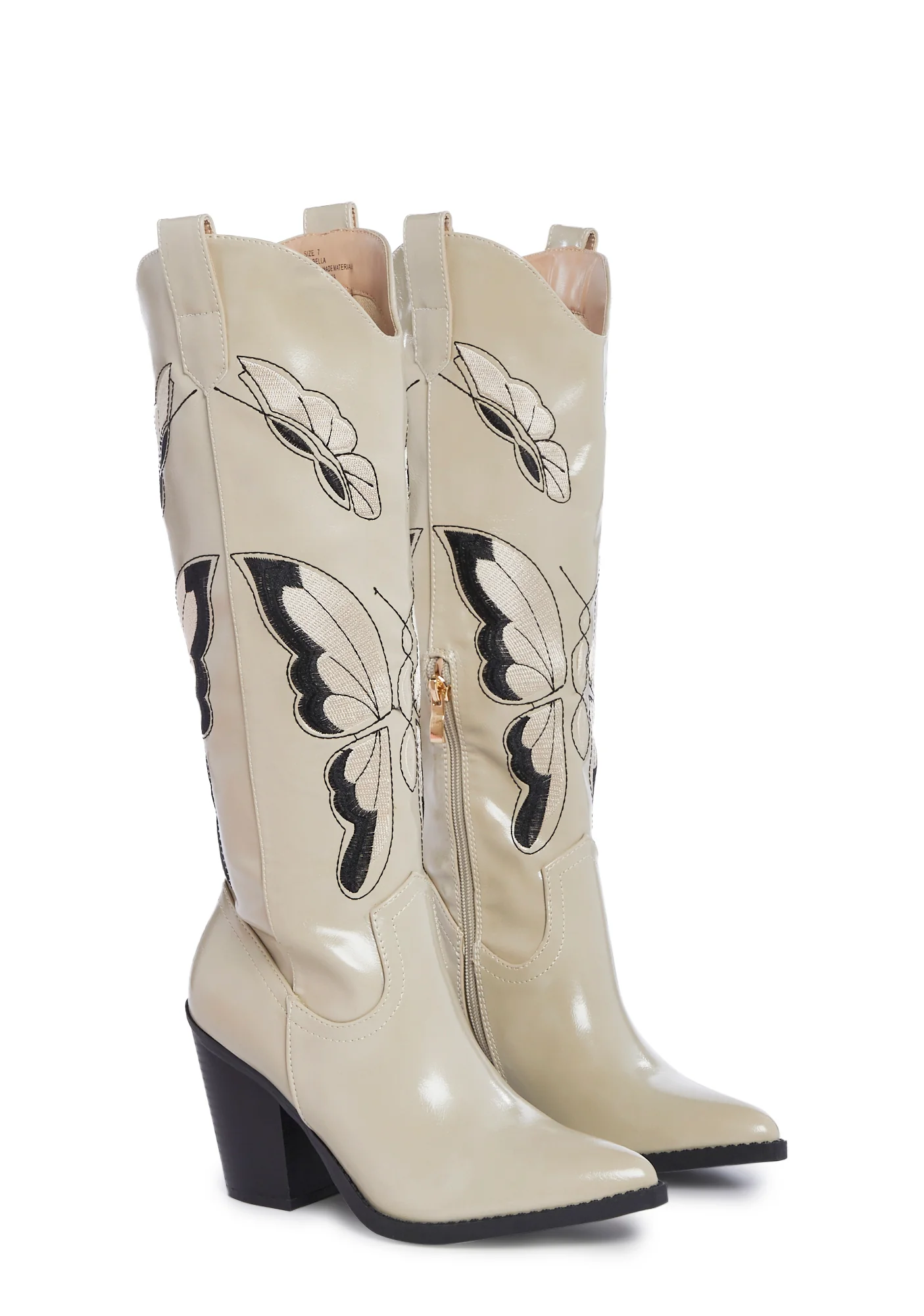 Don't Get Rowdy Cowboy Boots - Image 3