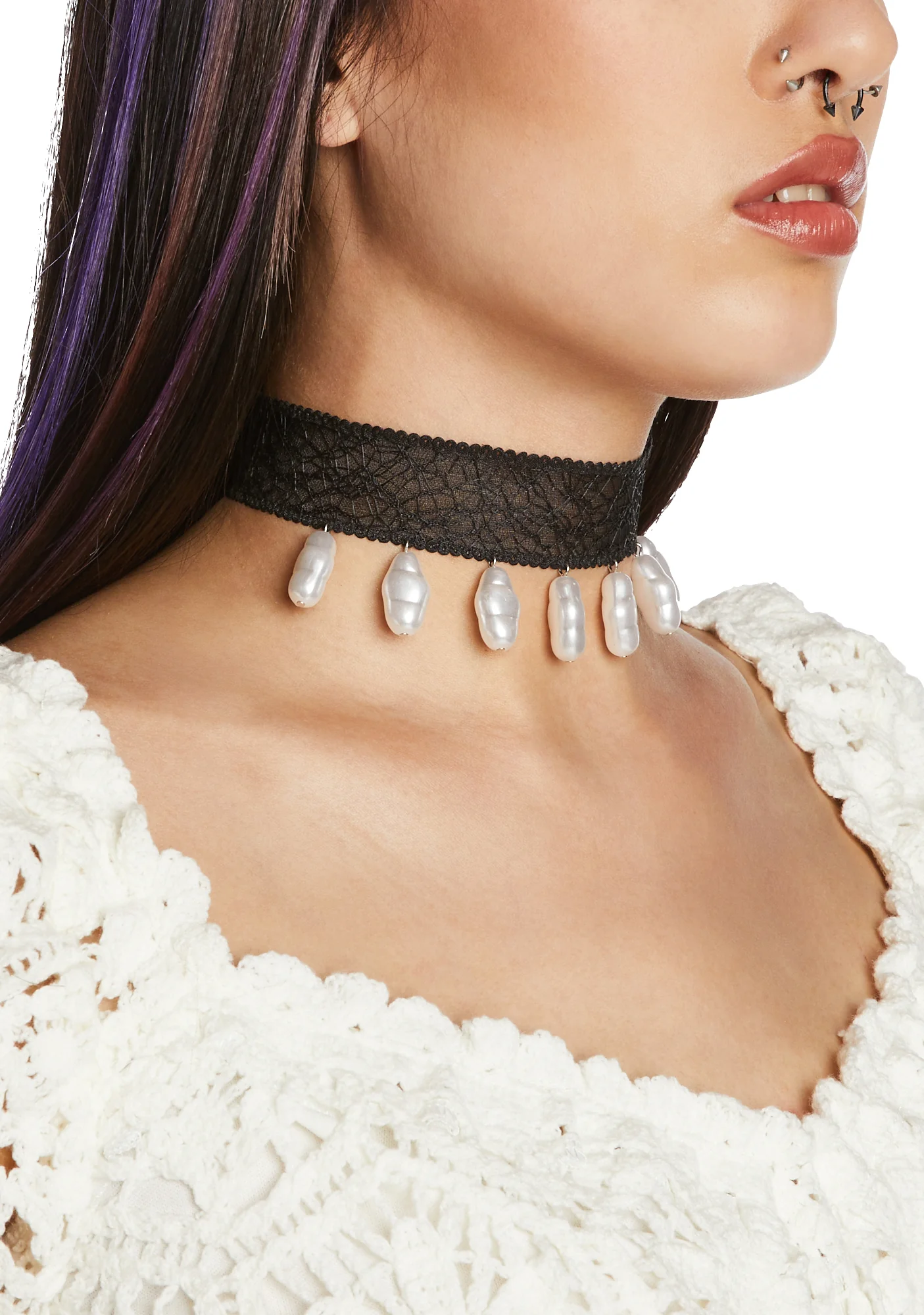 Don't Hide Lace Choker - Image 2