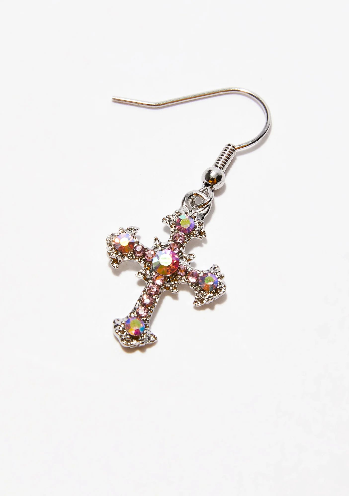 Don't Praise Em' Cross Earrings - Image 3