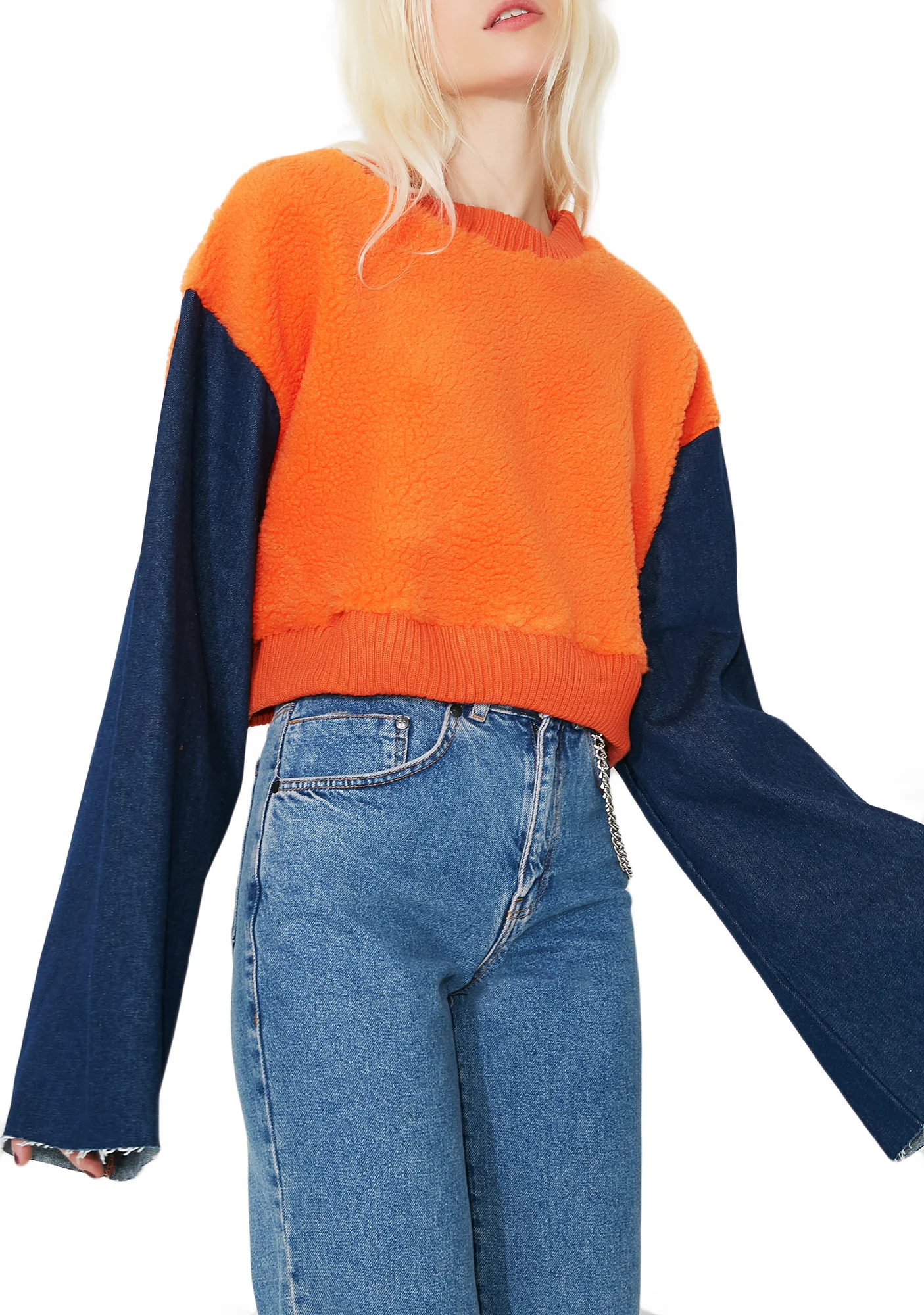Double Crosser Cropped Sweatshirt - Image 3