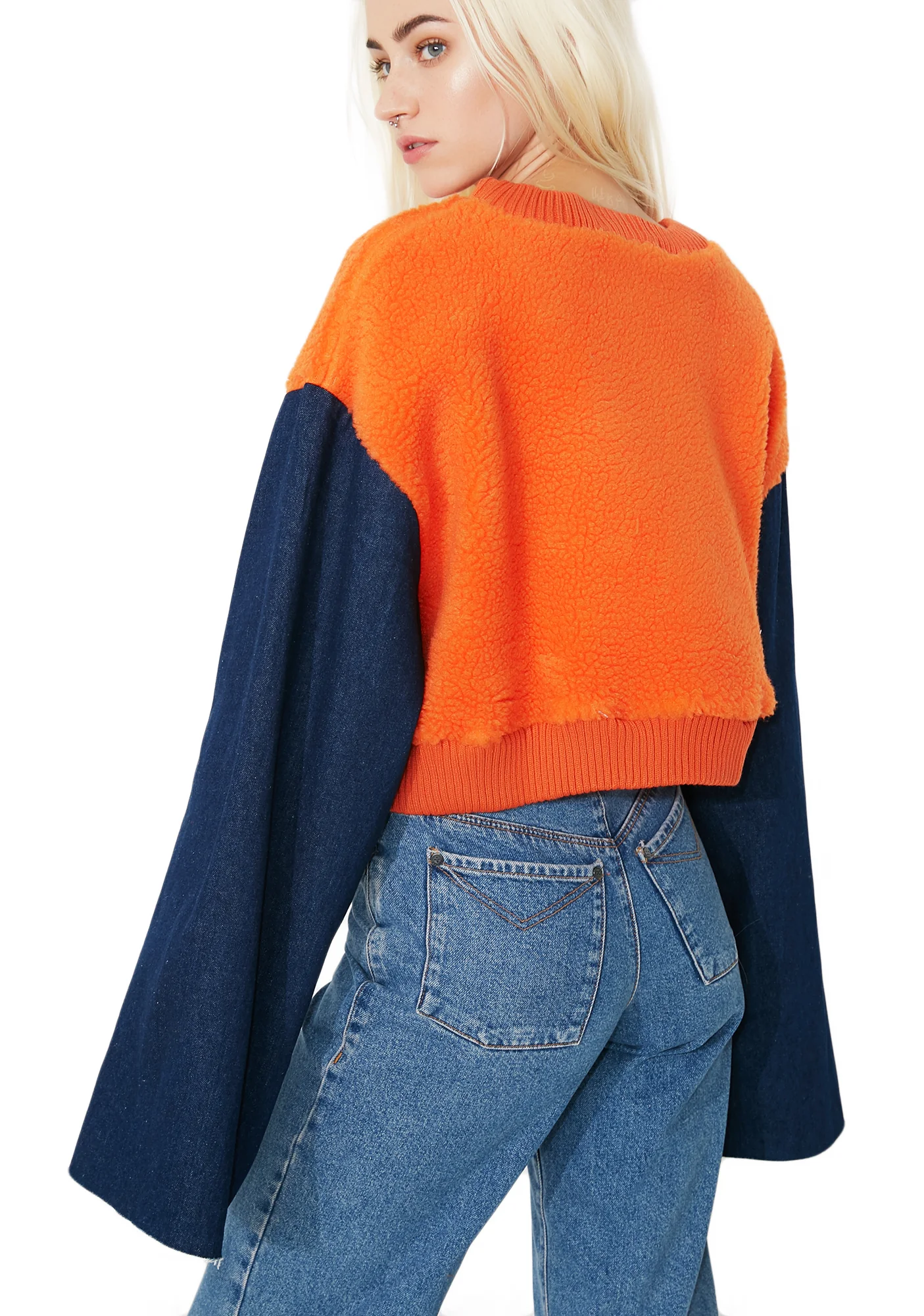 Double Crosser Cropped Sweatshirt - Image 4