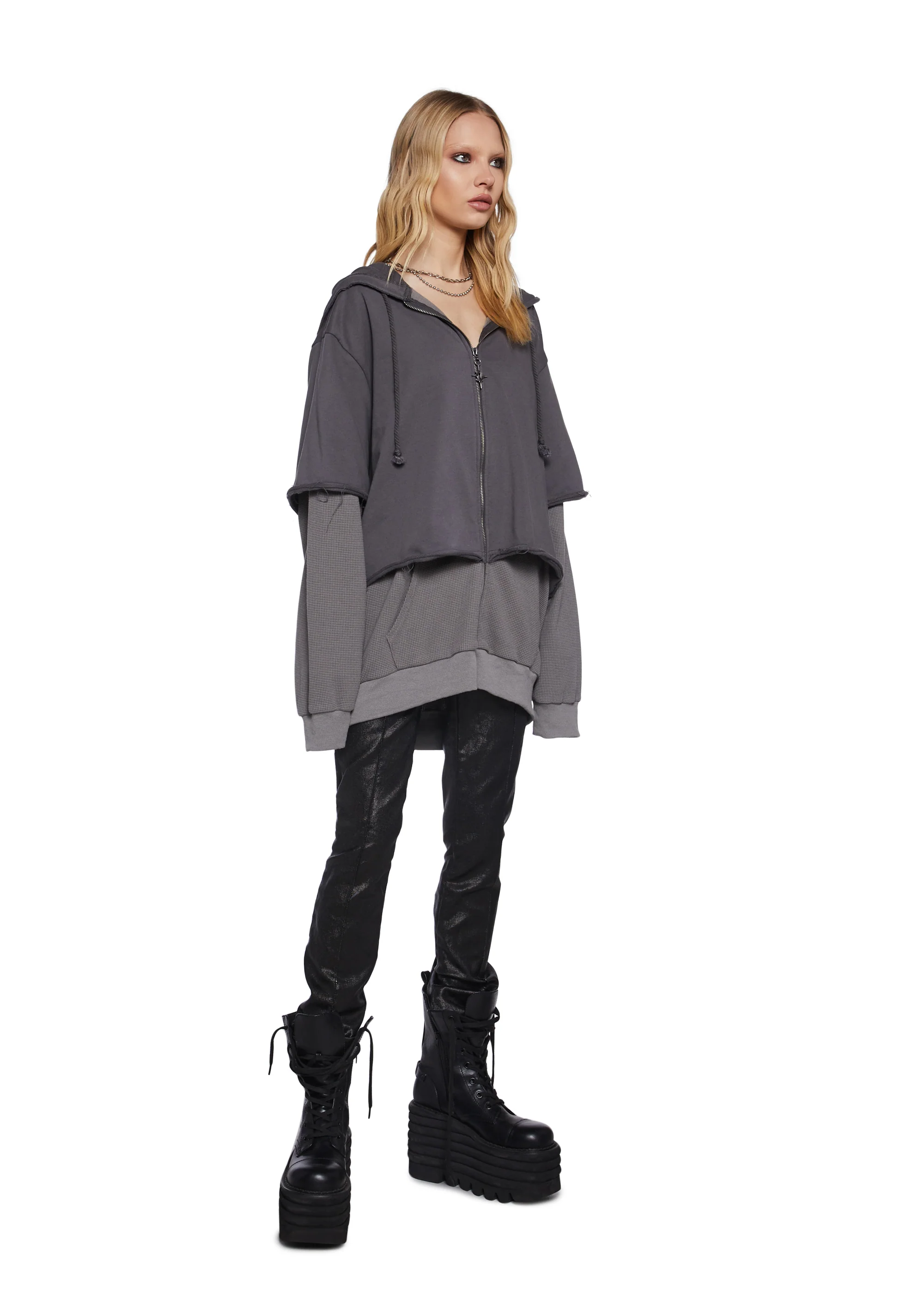 Chord Thermal Zip-Up Hoodie - Image 2