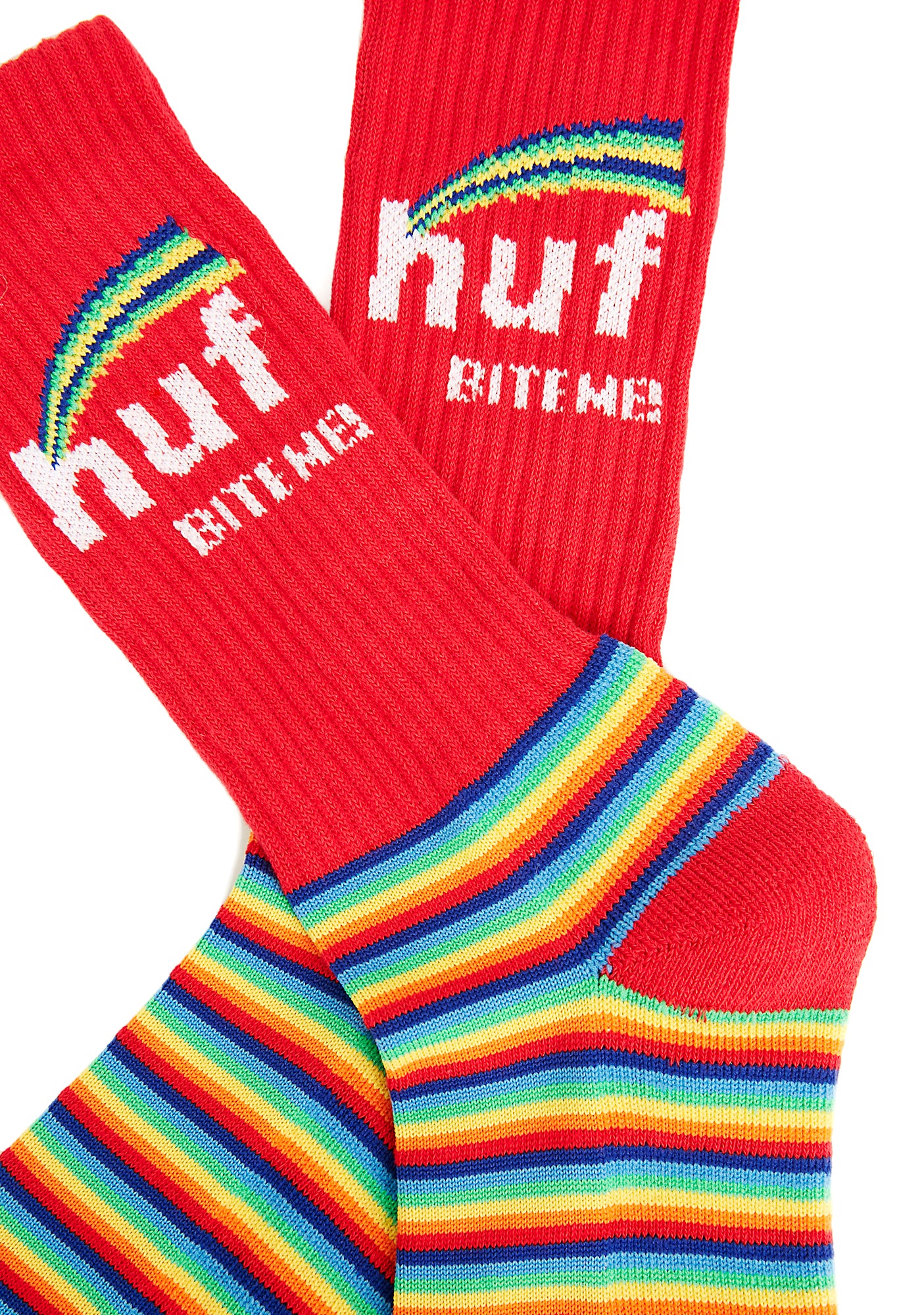 Double Rainbow Crew Socks - Image 2