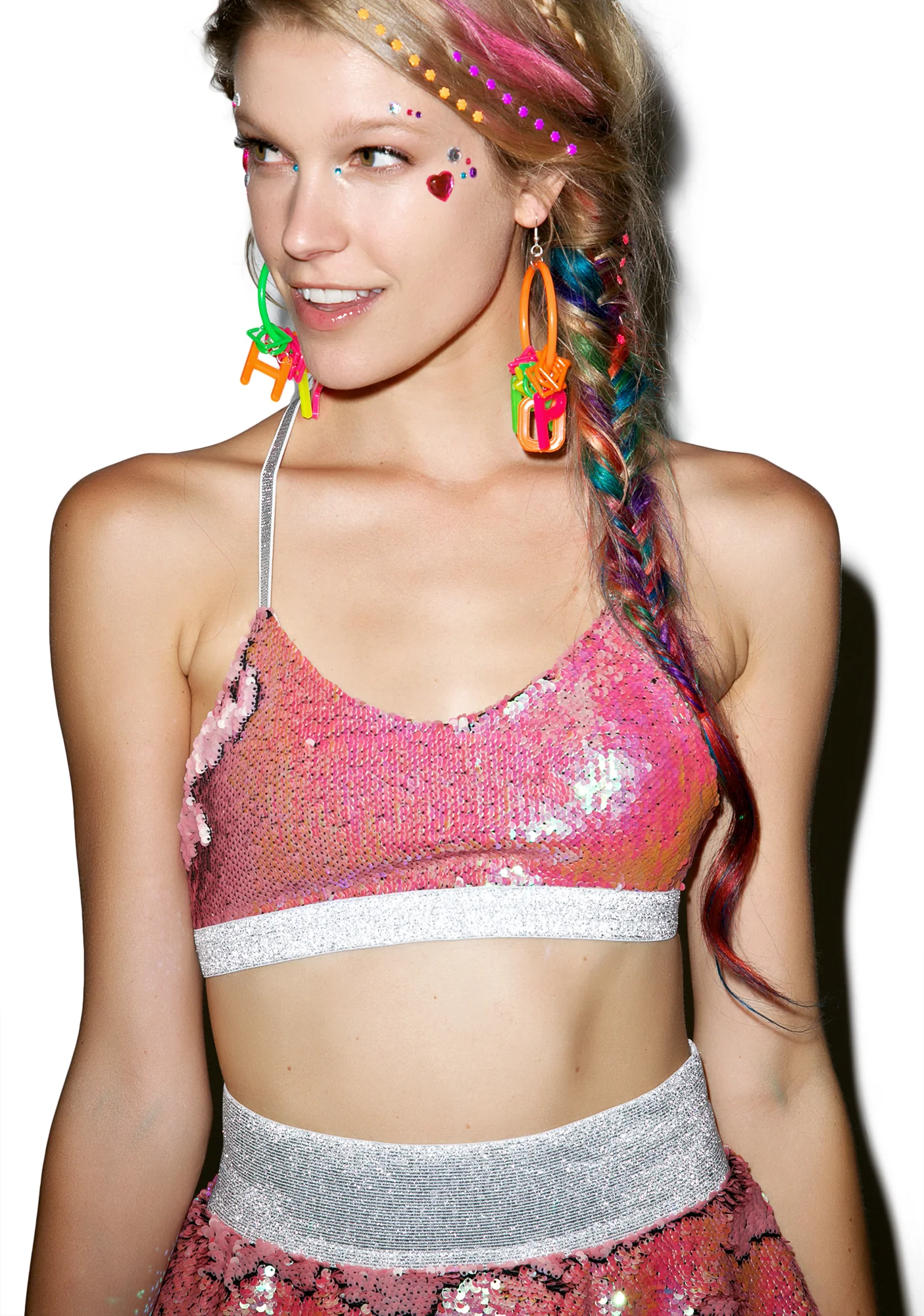 Double Sequin Bralette - Image 3